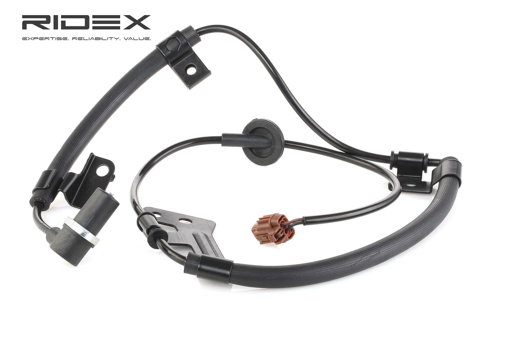 RIDEX 412W0115 ABS sensor Front Axle Left, 1280mm, 27,3mm