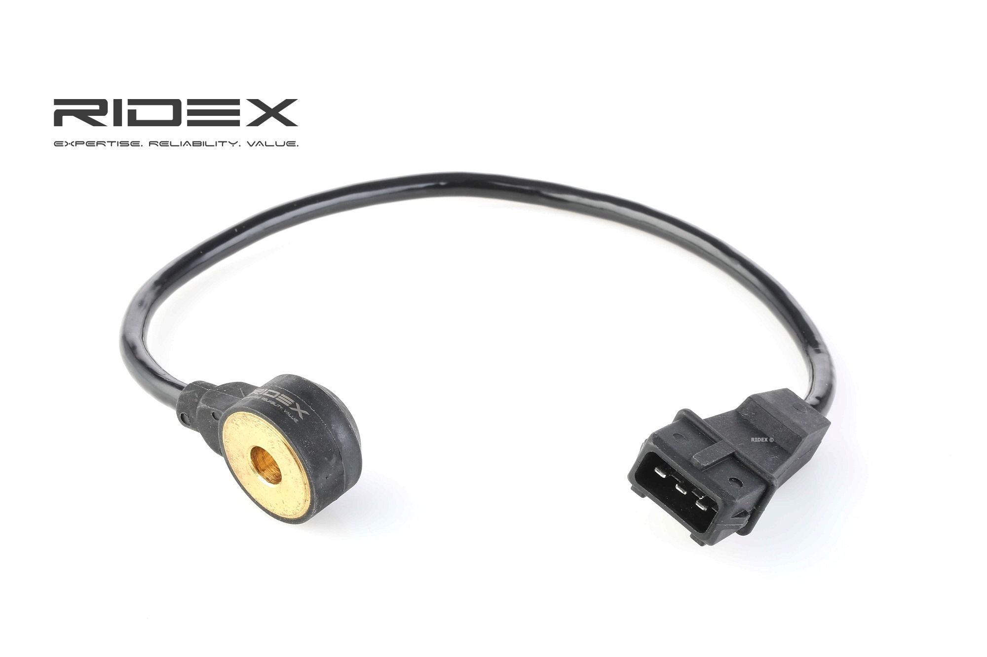 RIDEX 3921K0007 Senzor klepání s kabelem