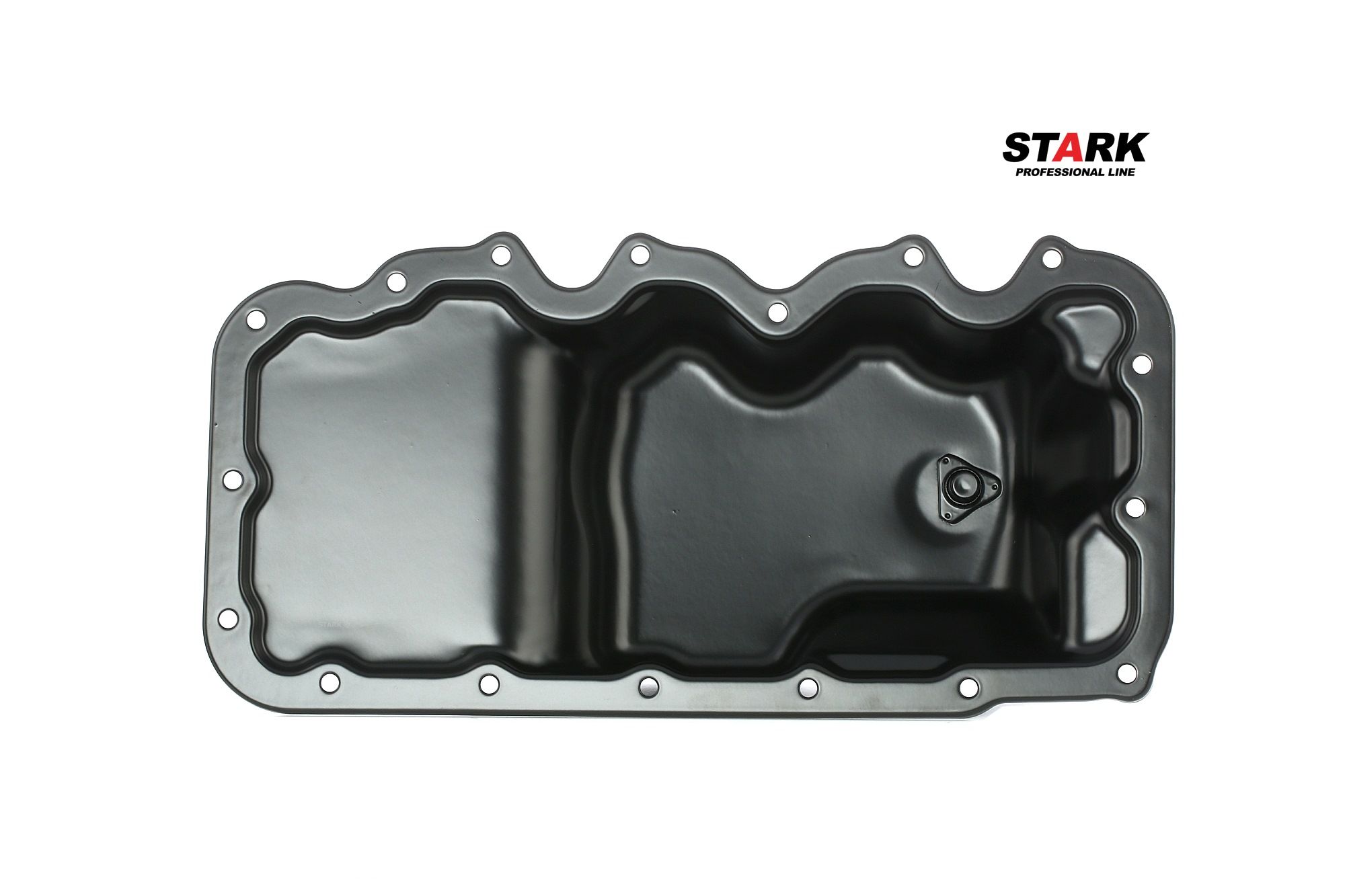 STARK SKOP-0980057 Oil sump with oil drain plug, without oil sump gasket, with seal ring, Sheet Steel