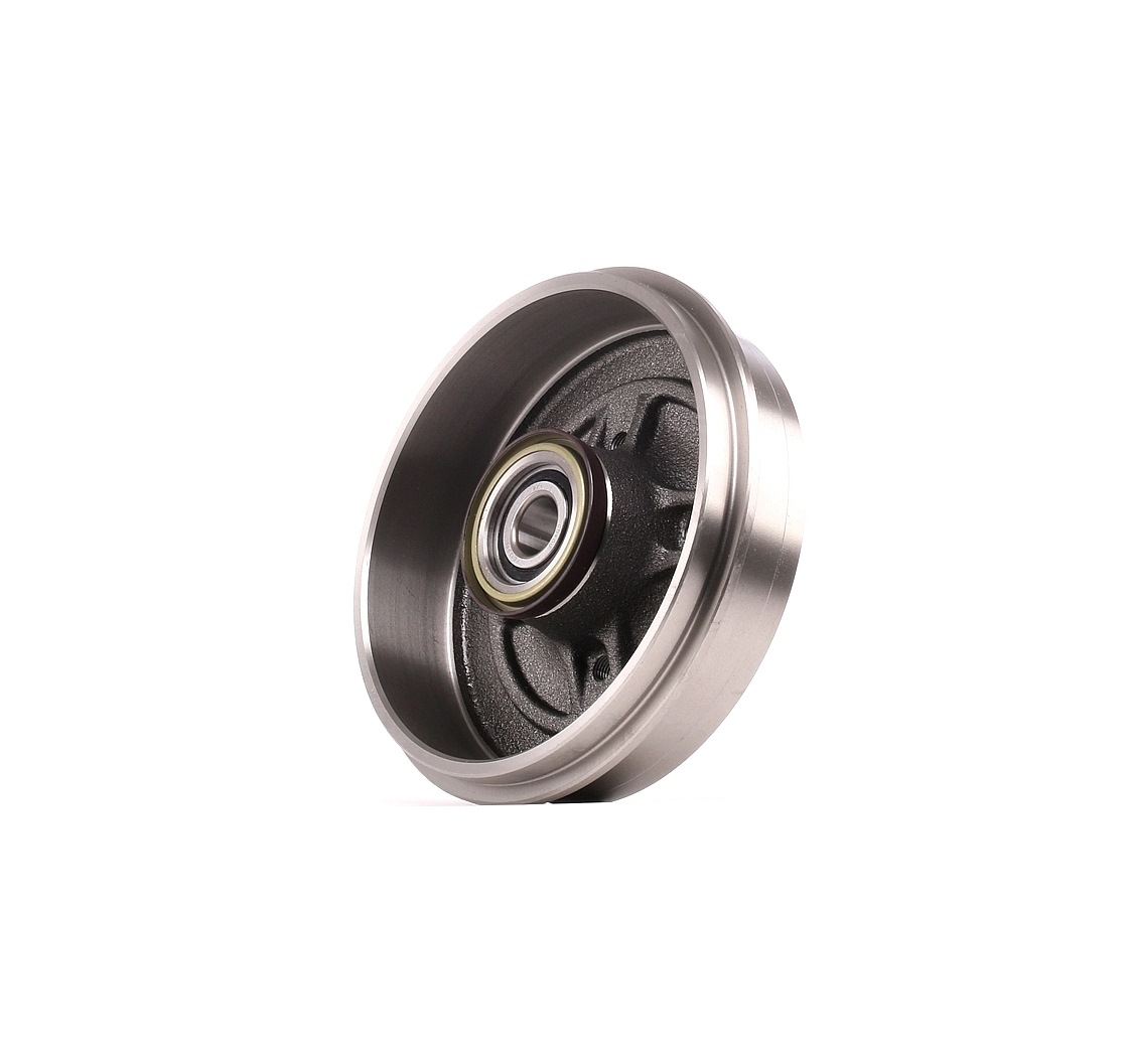 STARK SKBDM-0800103 Brake Drum with accessories, with wheel bearing, with integrated magnetic sensor ring, 234mm, Rear Axle