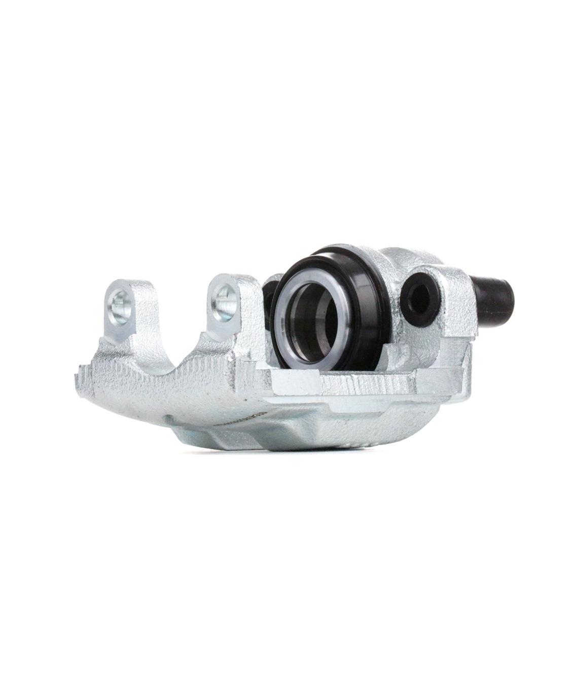 STARK SKBC-0460361 Brake caliper Grey Cast Iron, 82,0, 82mm, Rear Axle Left, without holder, with holding frame