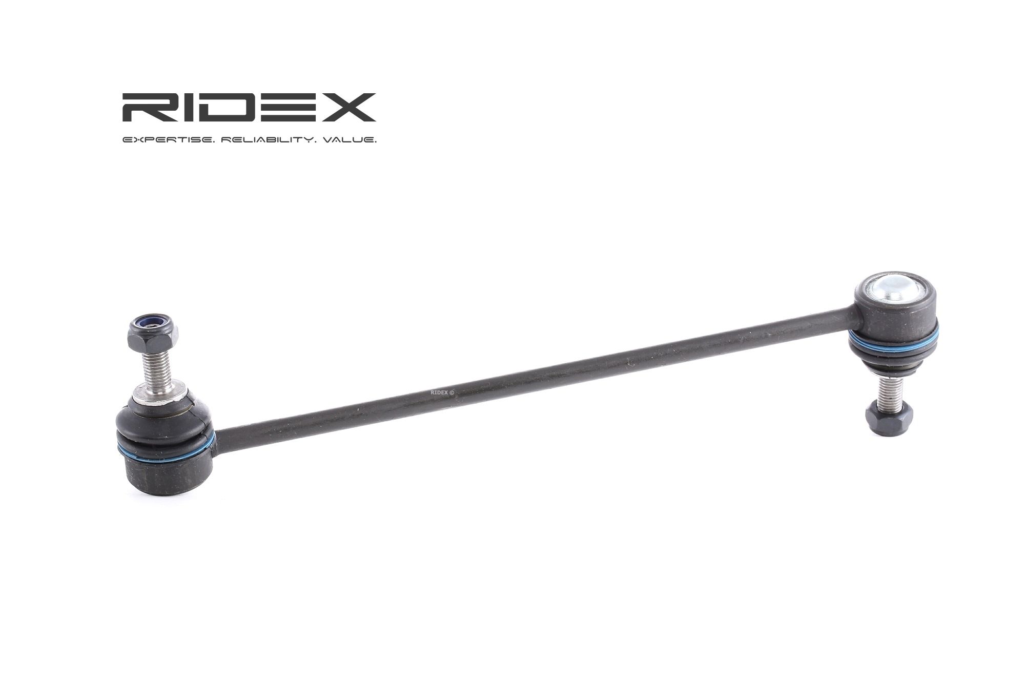RIDEX 3229S0255 Tiranti barra stabilizzatrice Esterno, 290mm, M10x1,25 , Acciaio Ford di qualità originale