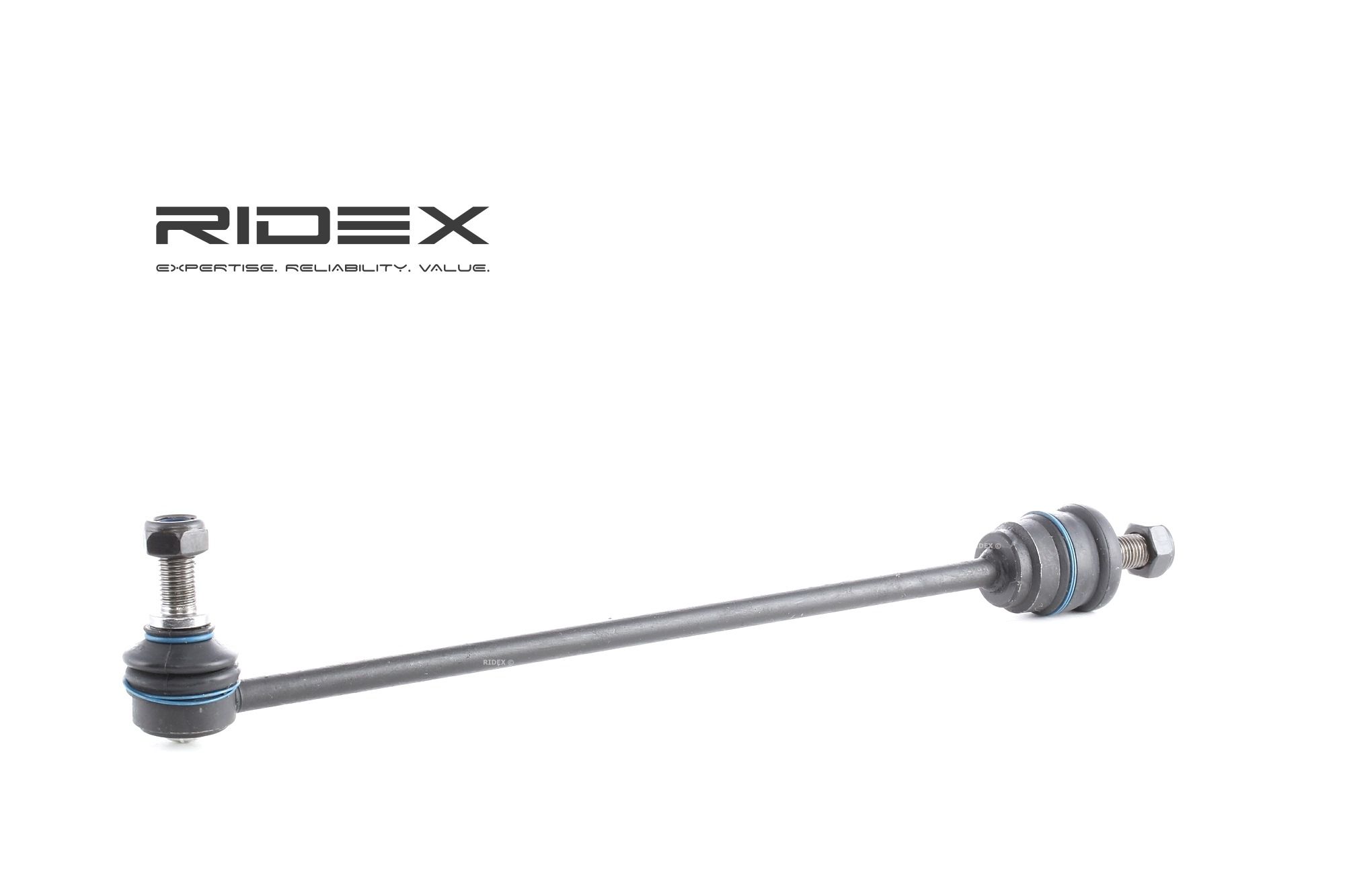 RIDEX 3229S0123 Anti-roll bar link Front axle both sides, 350mm