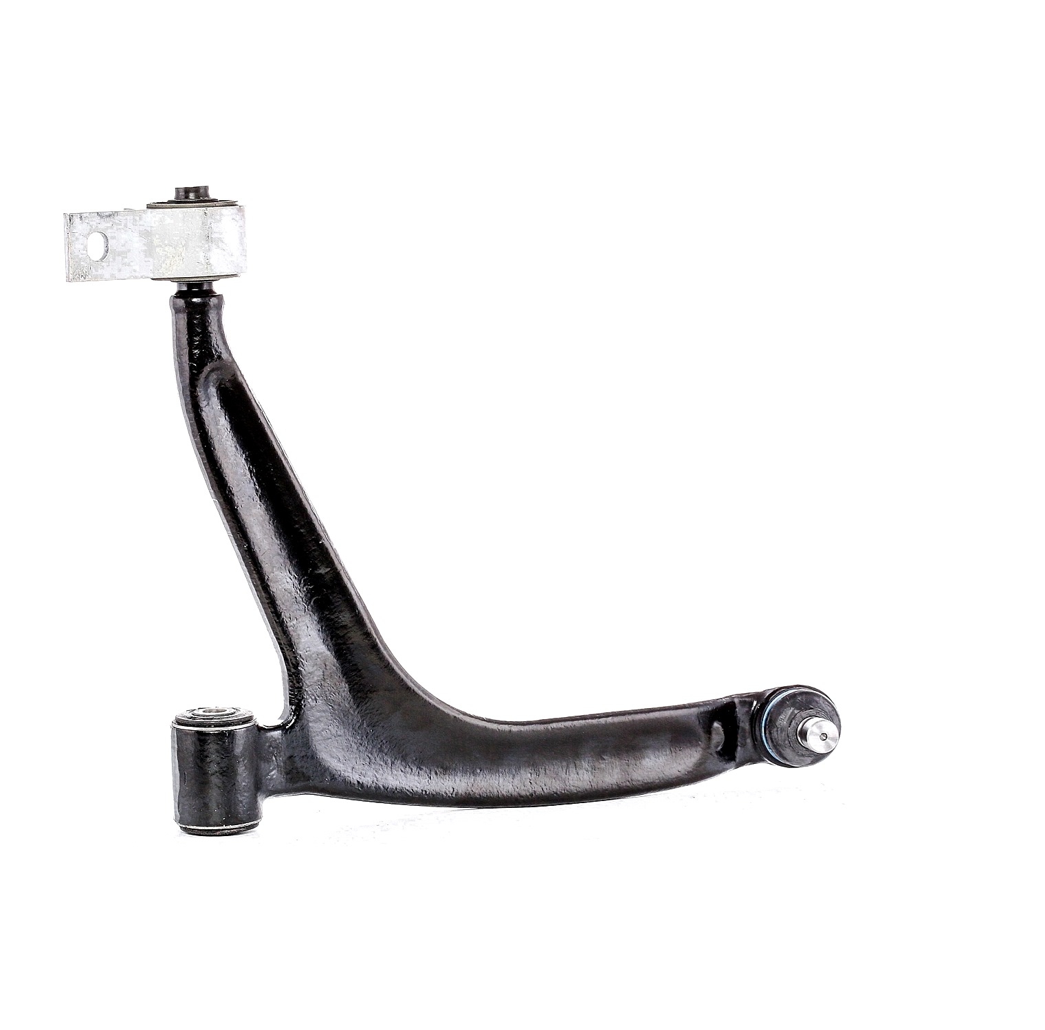 RIDEX 273C0111 Suspension arm with ball joint, Front Axle Left, Control Arm, Cast Iron, Cone Size: 18 mm