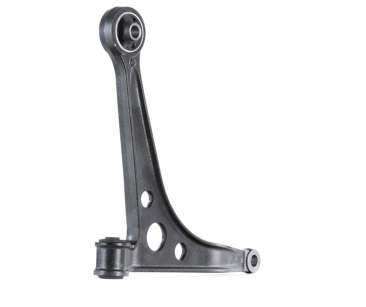 RIDEX 273C0167 Suspension arm without ball joint, with rubber mount, Front Axle Left, Control Arm, Steel, Cone Size: 18 mm