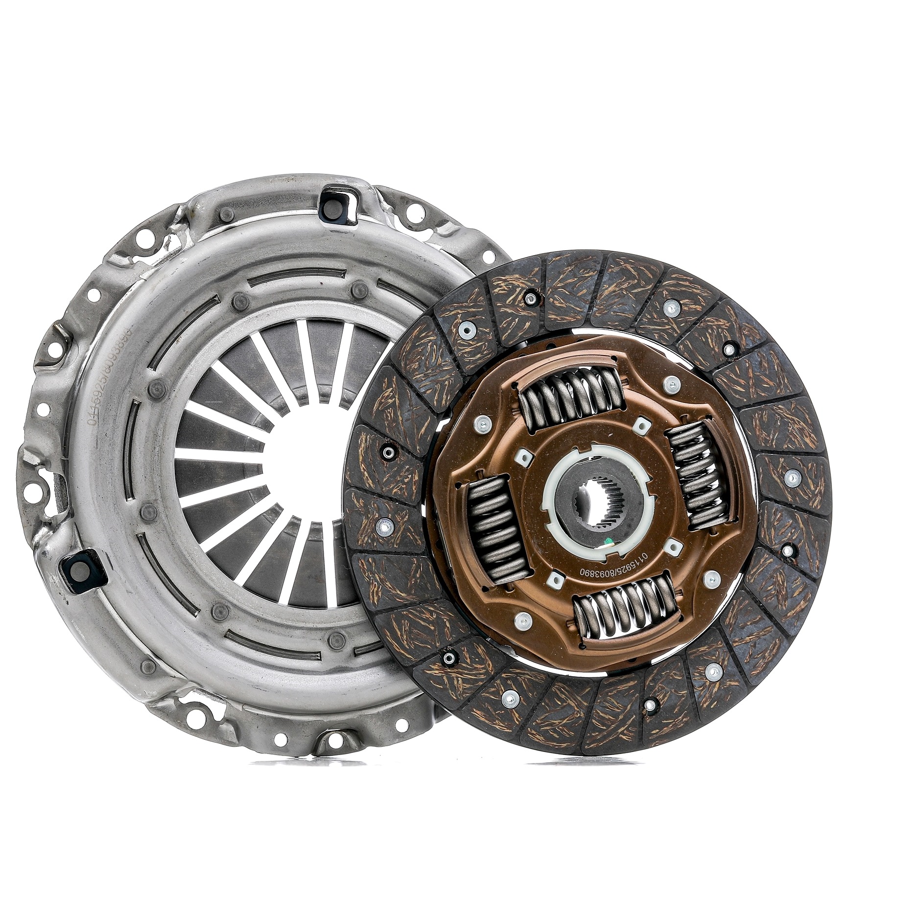 STARK SKCK-0100108 Clutch kit two-piece, with clutch pressure plate, without central slave cylinder, with clutch disc, without clutch release bearing, 215mm