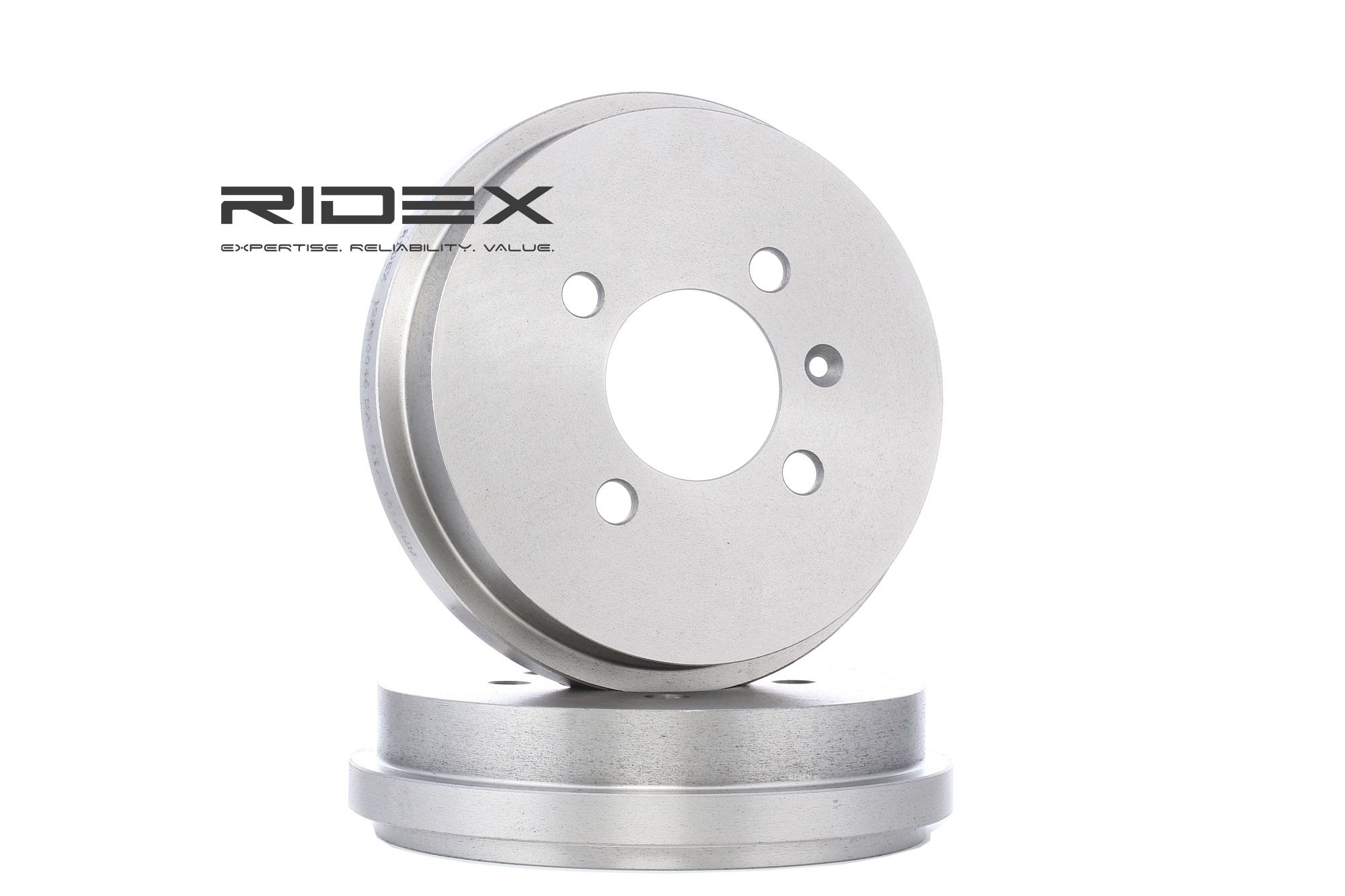 RIDEX 123B0046 Brake Drum 6X0609617
