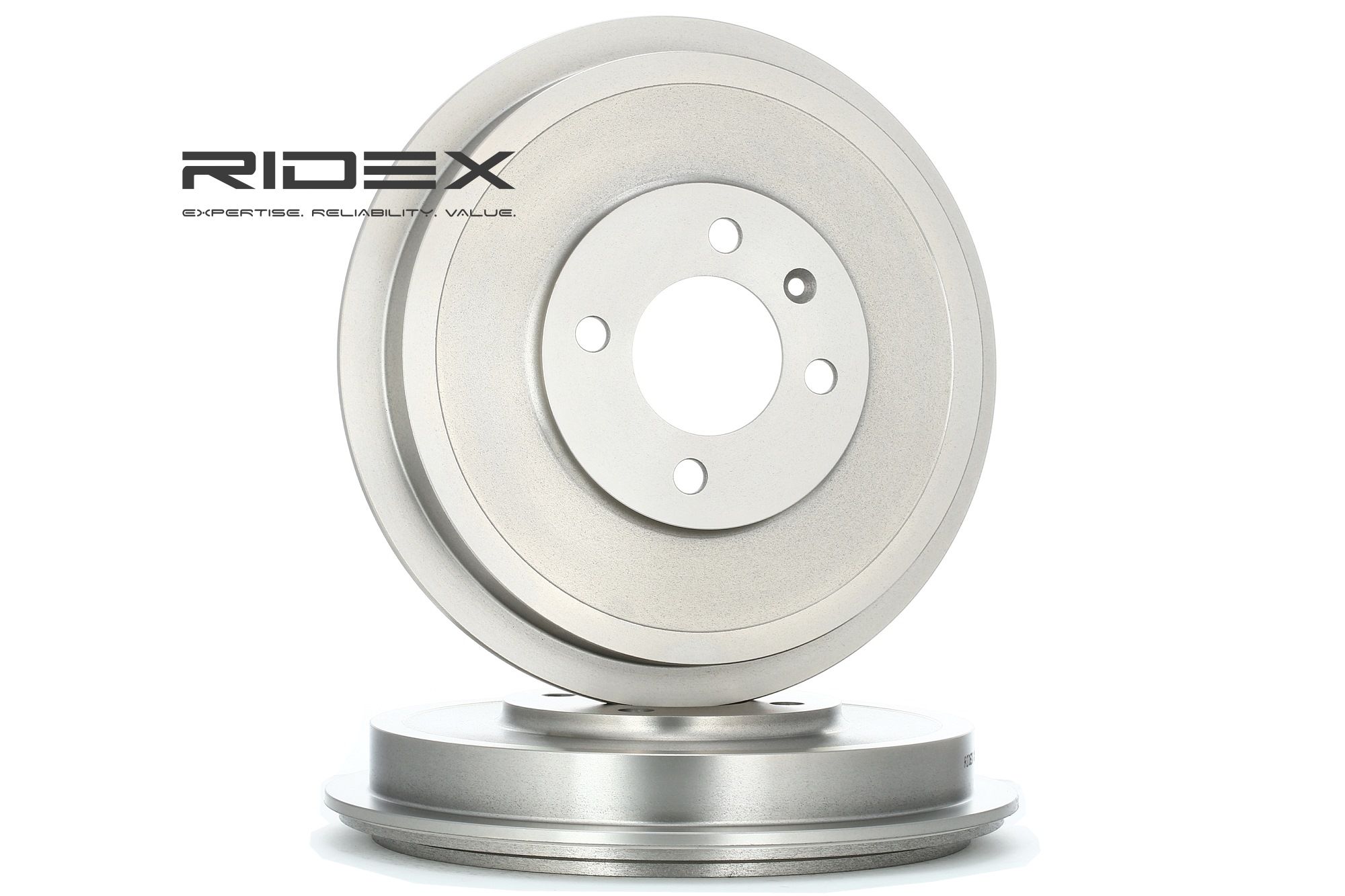 RIDEX 123B0004 VW CADDY 2014 Brake drum