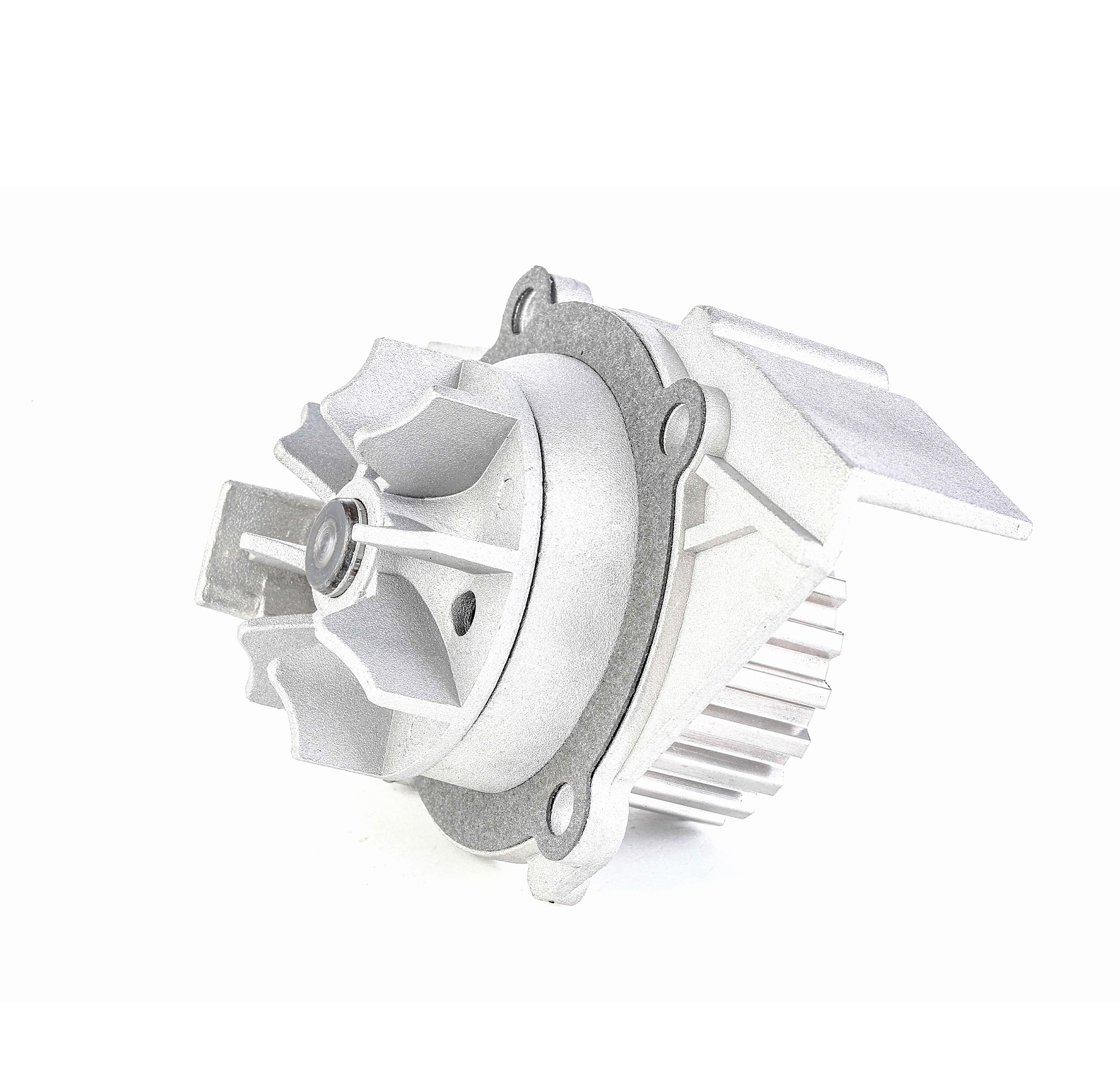 RIDEX 1260W0024 Wasserpumpe Zähnez.: 20, Aluguss, mit Dichtung, mechanisch, Flügelrad aus Metall, Riemenscheiben-Ø: 59 mm, für Zahnriementrieb
