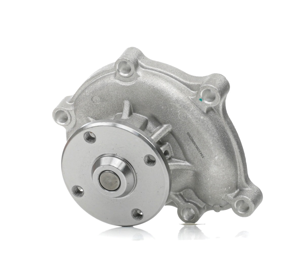 1260W0067 RIDEX Water pumps BMW Cast Aluminium, with seal, with flange, Mechanical, Metal impeller