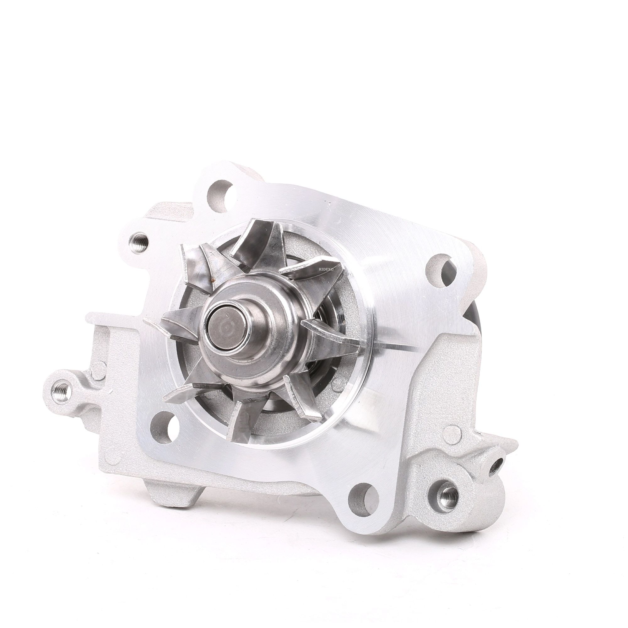 RIDEX 1260W0094 Water pump Number of Teeth: 24, Cast Aluminium, with belt pulley, with seal, Mechanical, Metal impeller, Belt Pulley Ø: 60 mm, without housing