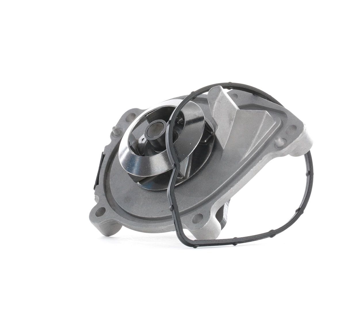 RIDEX 1260W0129 Водна помпа алу. сплав, за шайба за пистов ремък, без ремъчна шайба, с уплътнителен пръстен, с фланец, механичен, метална перка Пежо в оригинално качество