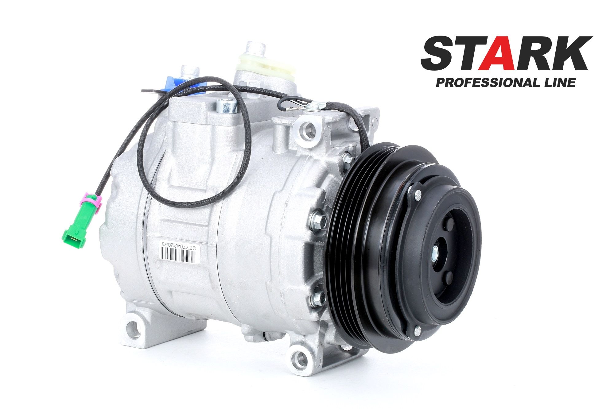 STARK SKKM-0340149 Air conditioning compressor 7SBU16C, PAG 46, R 134a, with PAG compressor oil