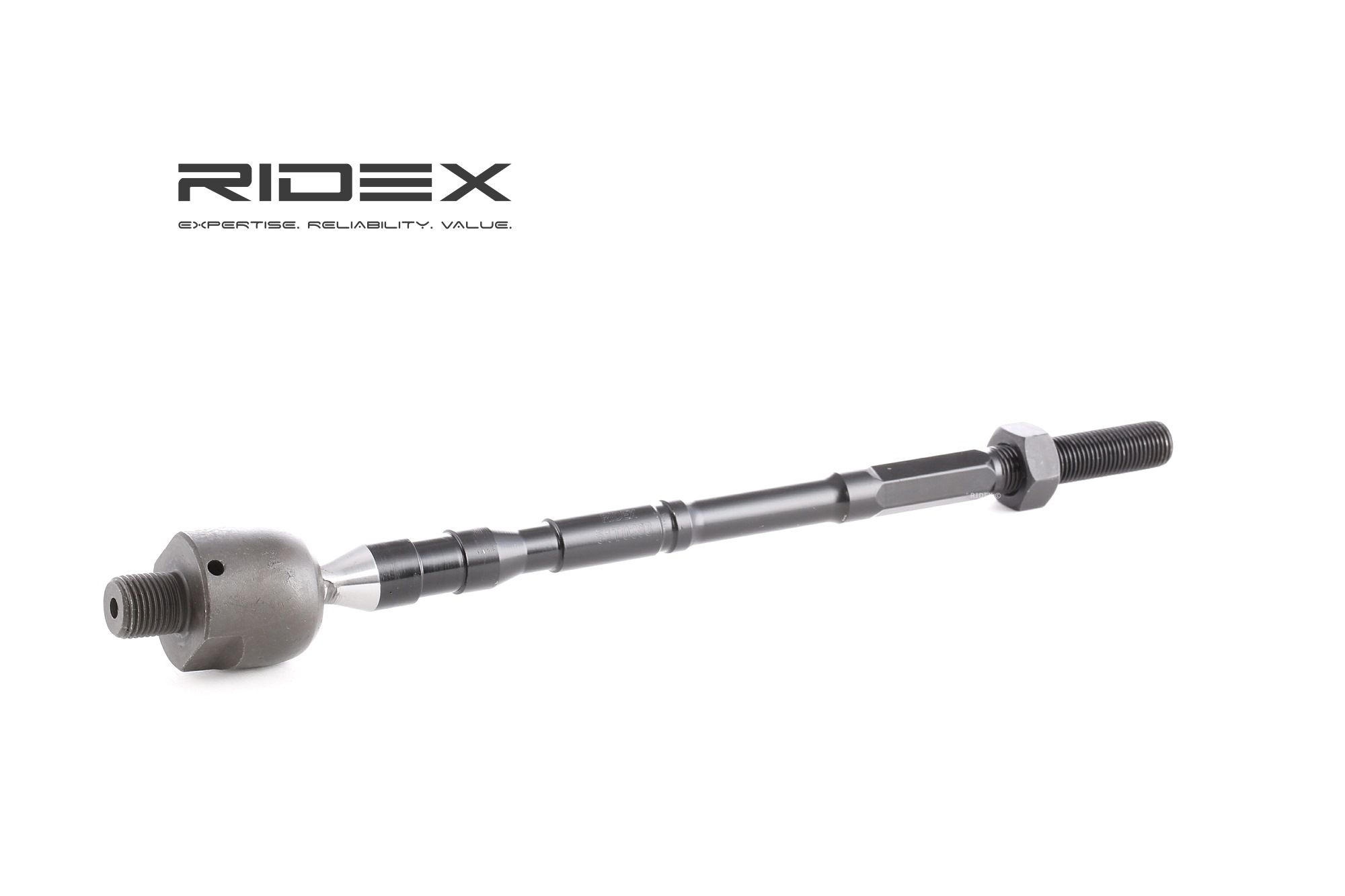 RIDEX 51T0093 Inner tie rod Front axle both sides, 302 mm