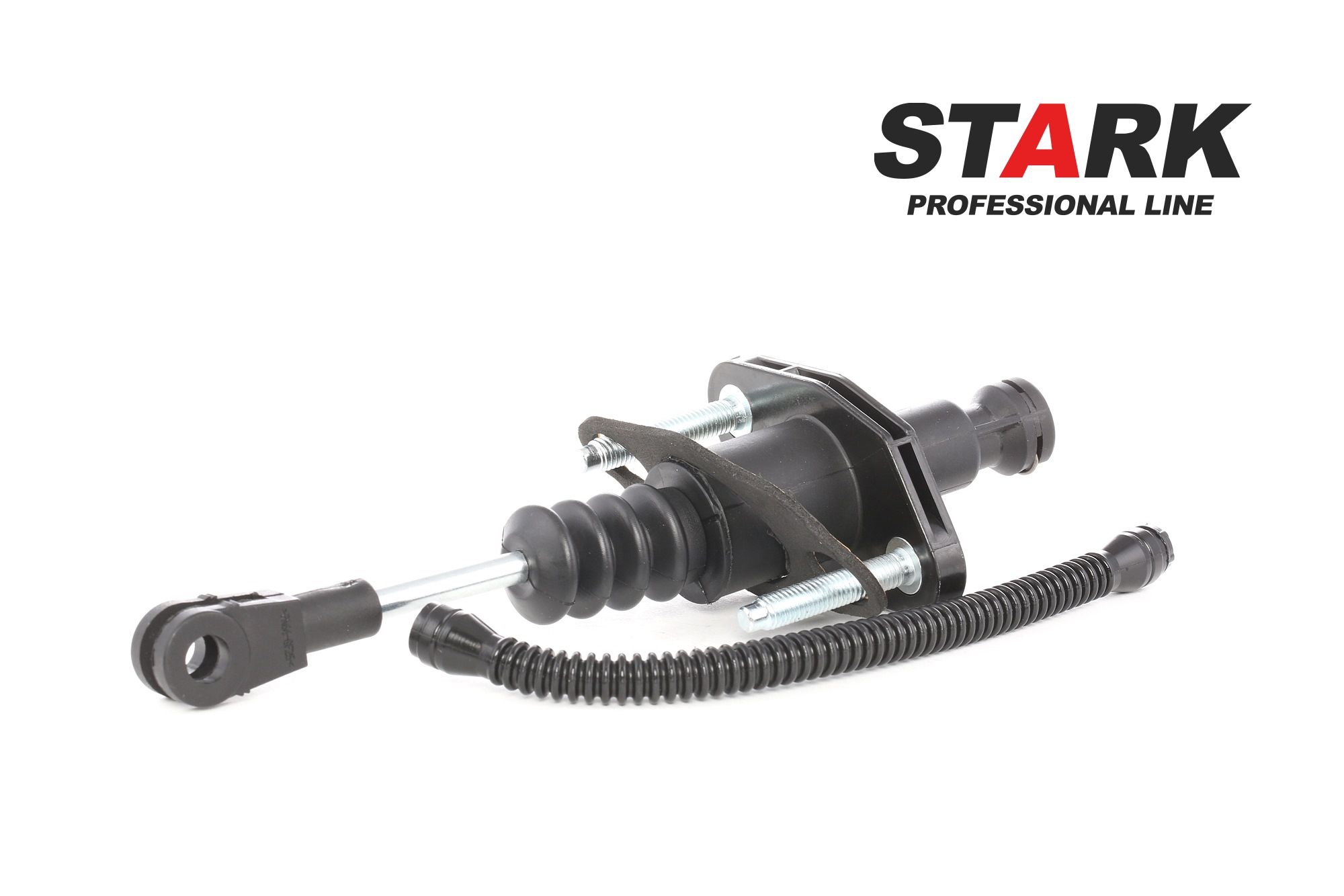 STARK SKMCC-0580104 Master Cylinder, clutch Front, for left-hand drive vehicles, with connection line