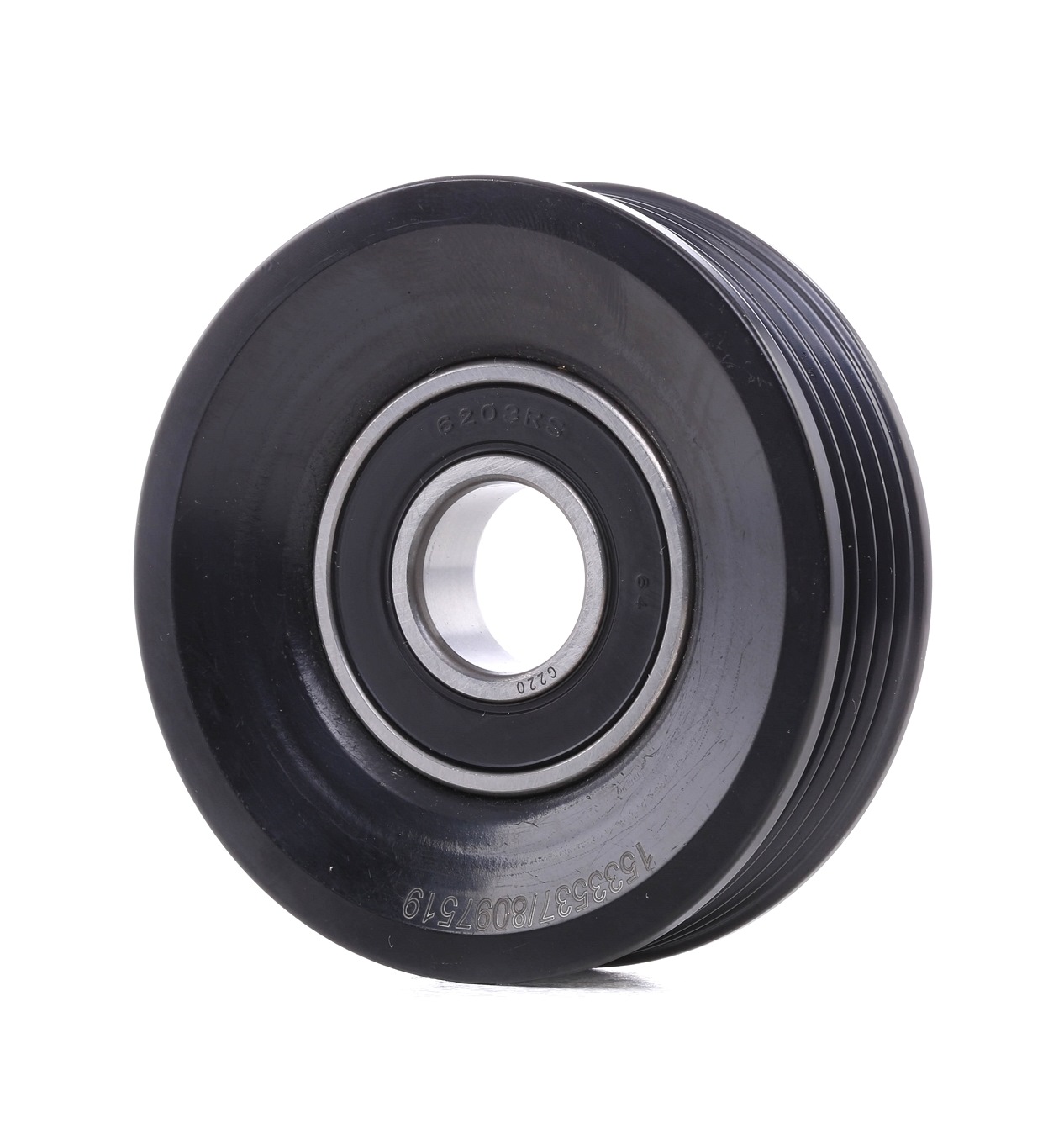 Deflection / Guide Pulley, v-ribbed belt RIDEX 312D0025 - Subaru FORESTER Belt and chain drive spare parts order