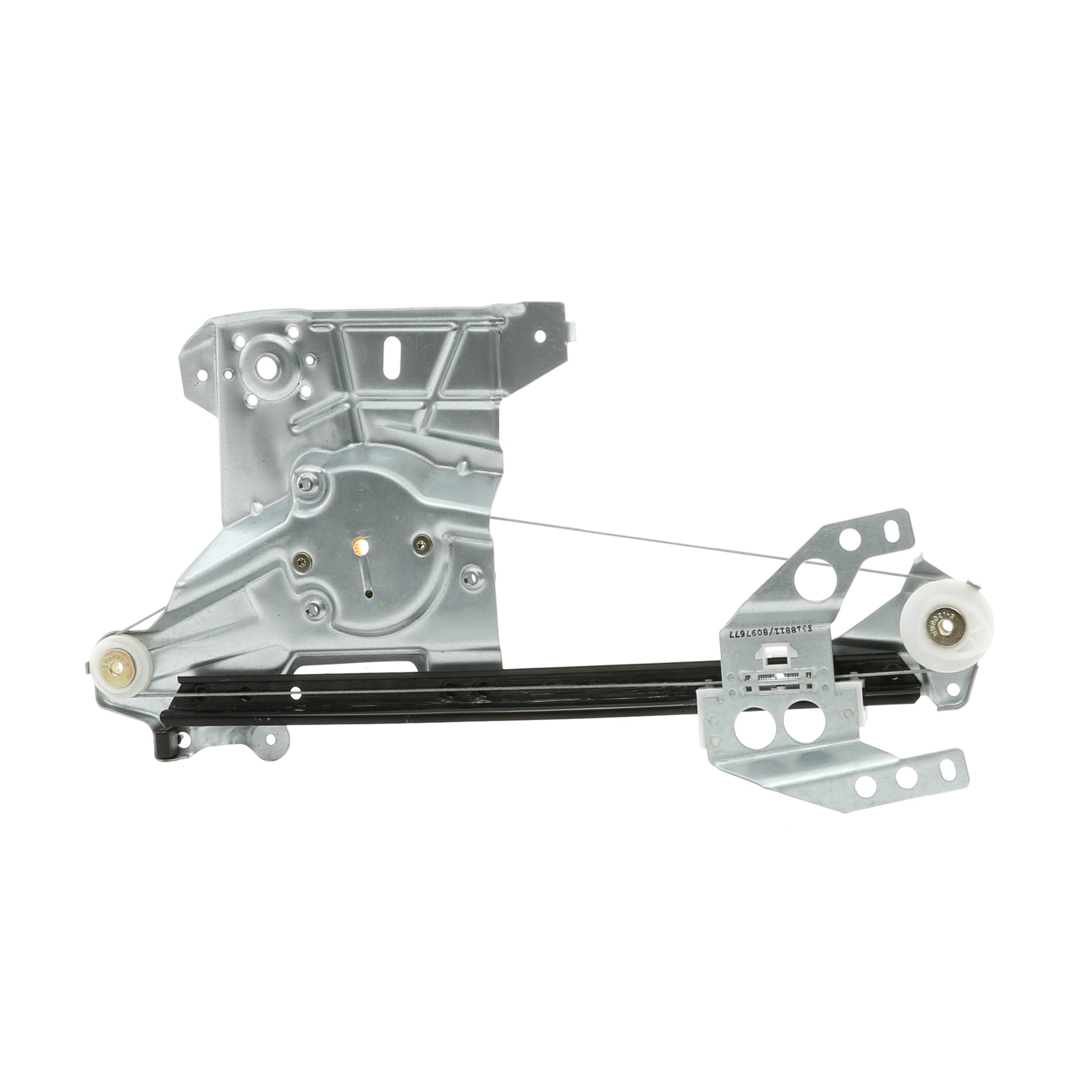 RIDEX 1561W0199 Window regulator Rear, Left, Operating Mode: Electric, without electric motor, with comfort function