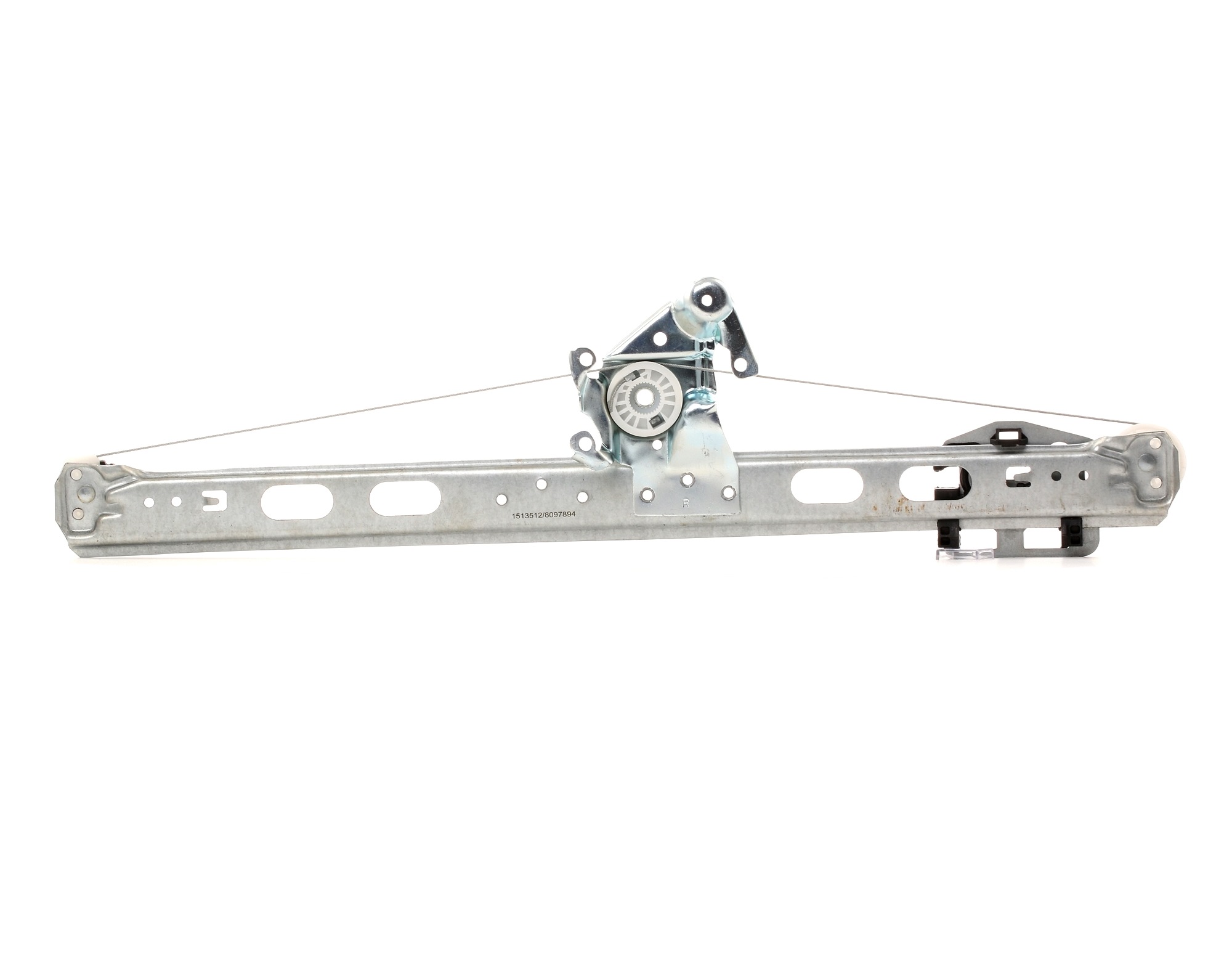 RIDEX 1561W0238 Window regulator Right Rear, Operating Mode: Electric, without electric motor