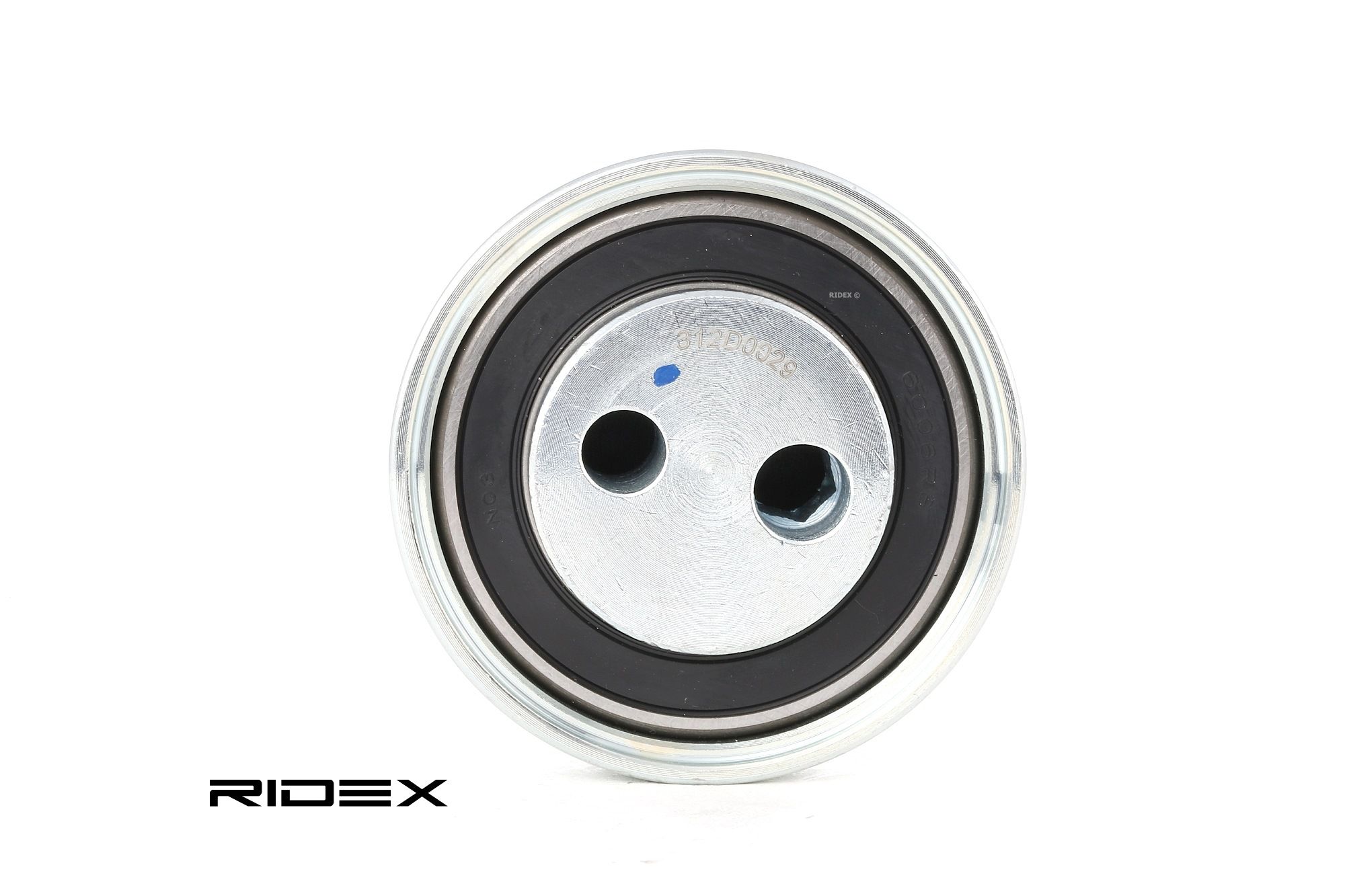 RIDEX 312D0029 Deflection / Guide Pulley, v-ribbed belt with cap
