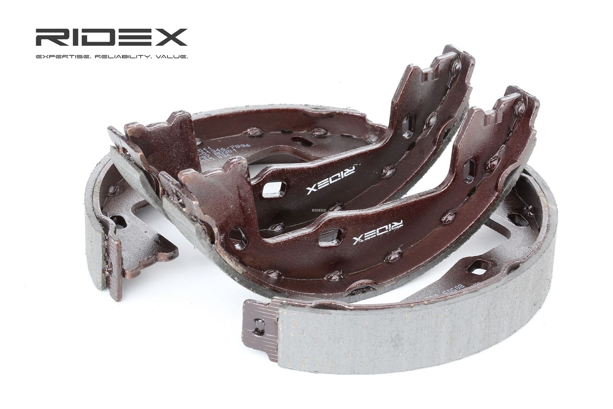 Buy original Drum brakes set RIDEX 70B0011