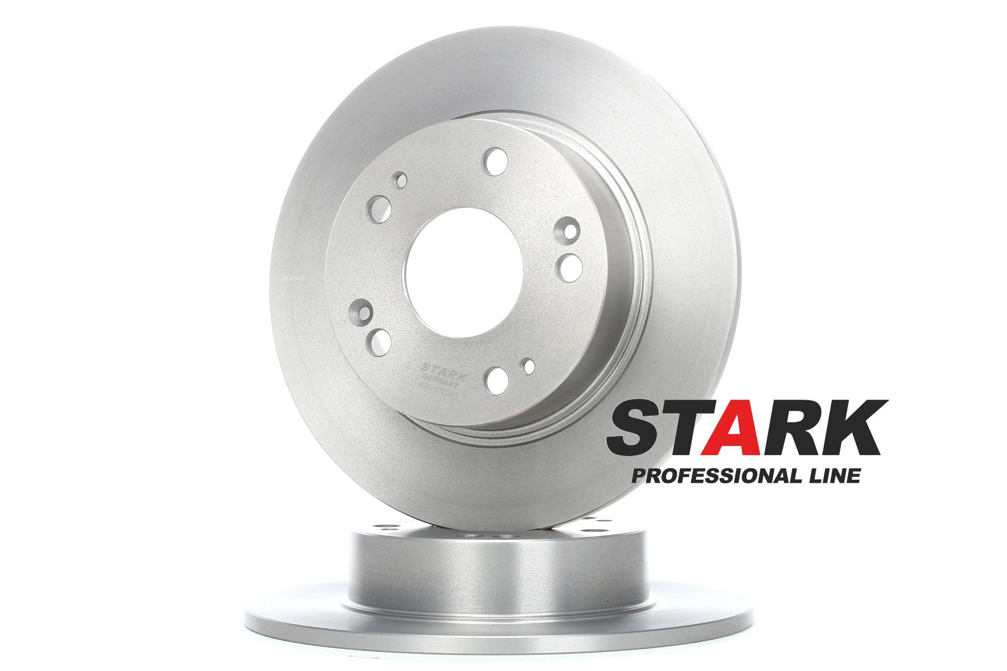 STARK Rear Axle, 259,5x9,1mm, 5/9x114,3, solid Ø: 259,5mm, Brake Disc Thickness: 9,1mm Brake rotor SKBD-0023290 buy