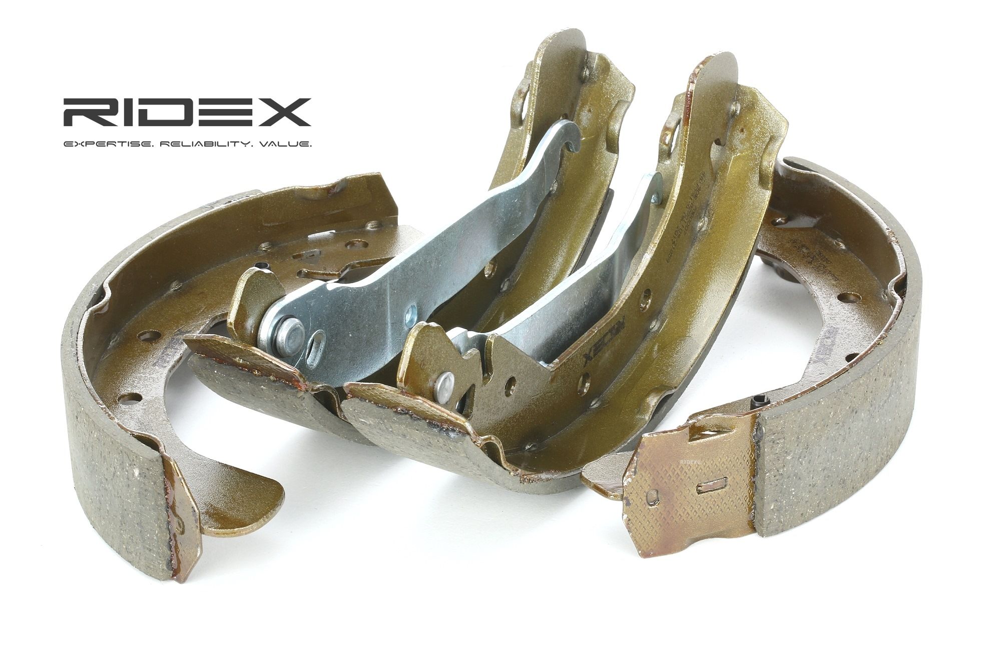 Buy original Brake shoes and drums RIDEX 70B0007