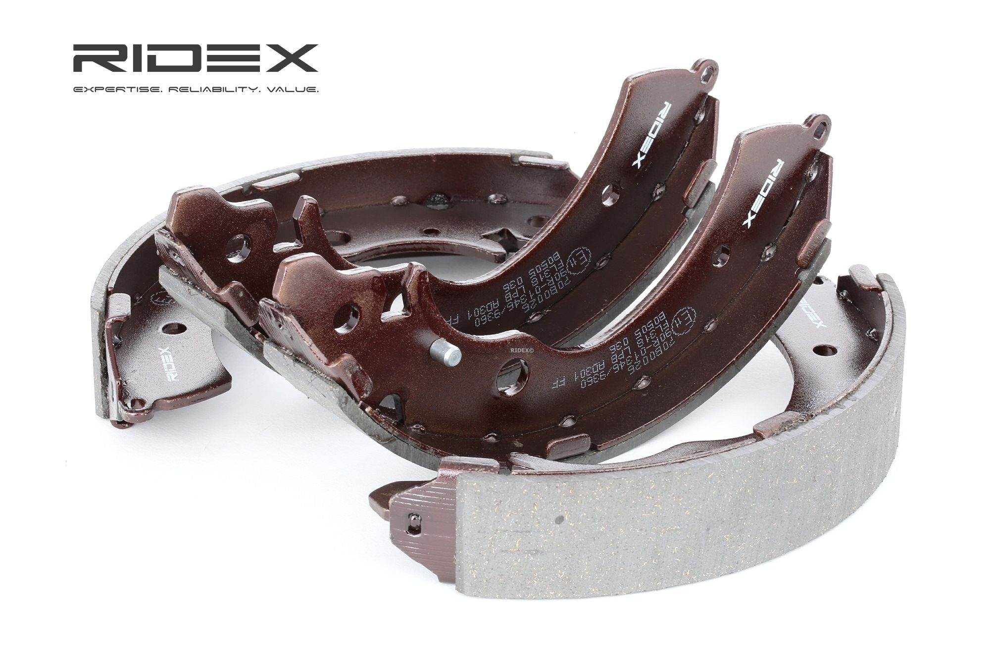 RIDEX Rear Axle, Ø: 220 x 36 mm, without lever Width: 36mm Brake Shoes 70B0026 buy