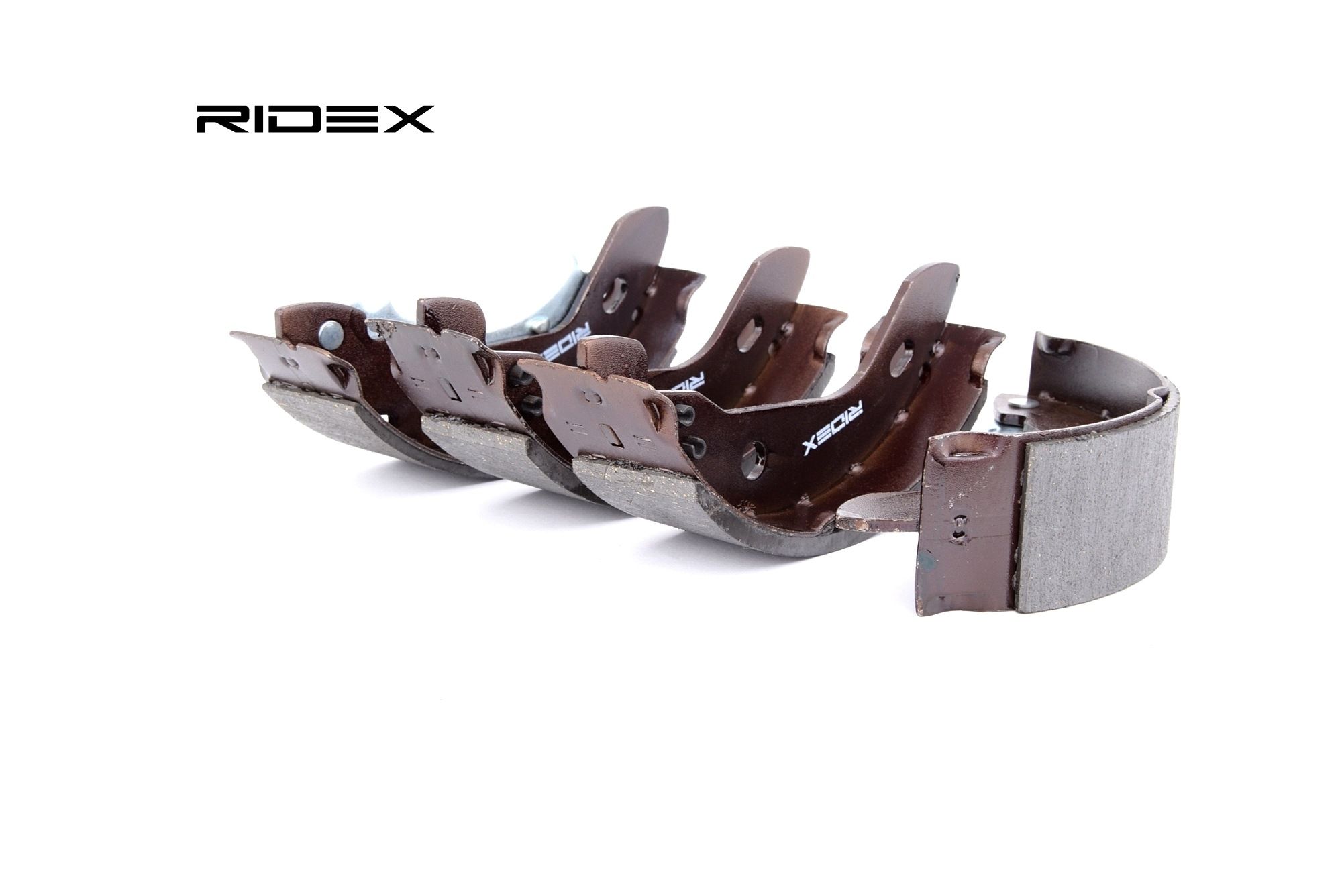 RIDEX 70B0165 Kit ganasce freni Assale posteriore, Ø: 180 x 41,5 mm, con leva