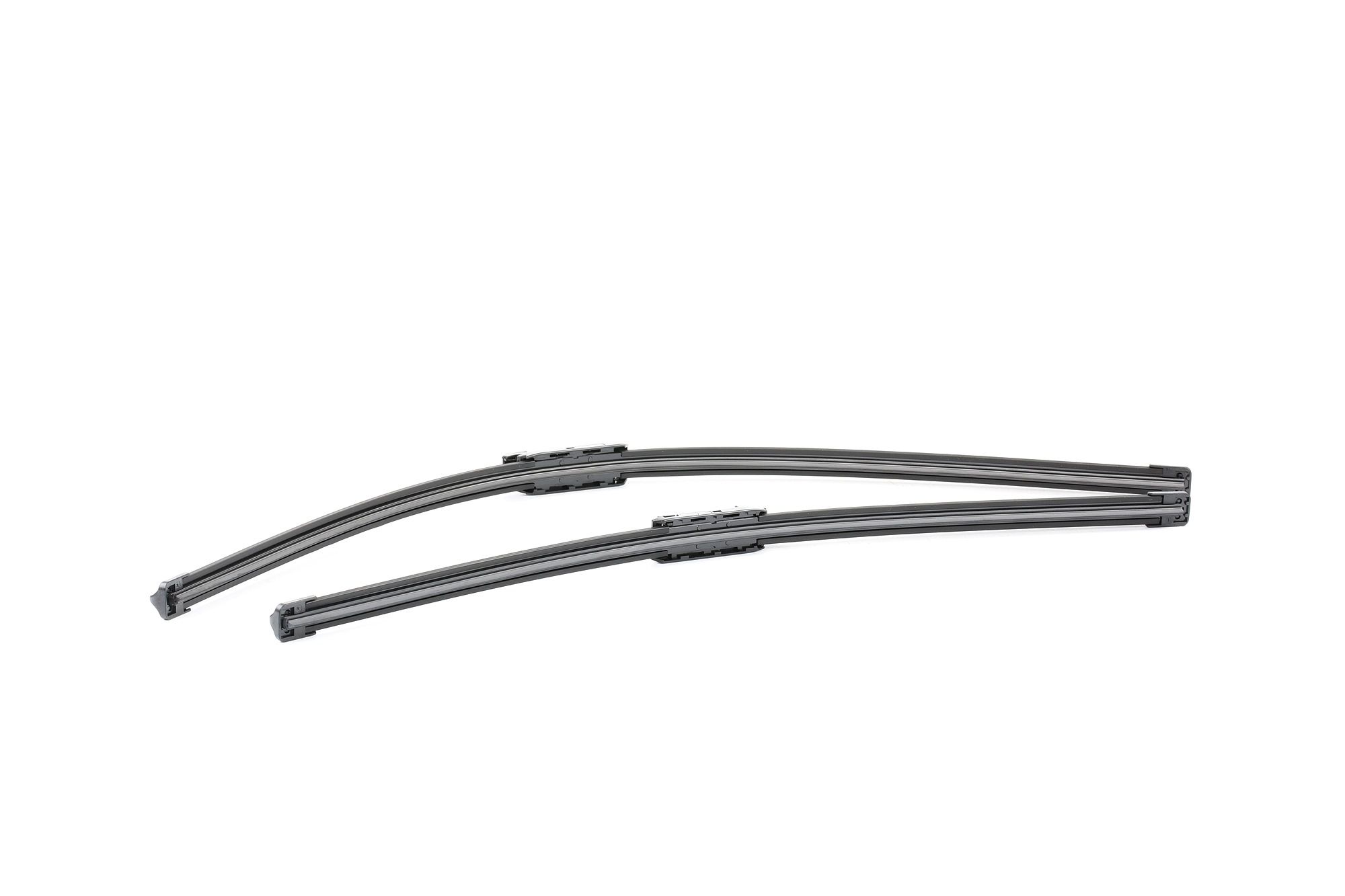 RIDEX 298W0048 Wiper blade 700, 550 mm Front, Beam, with spoiler, for left-hand drive vehicles, 28/22 Inch