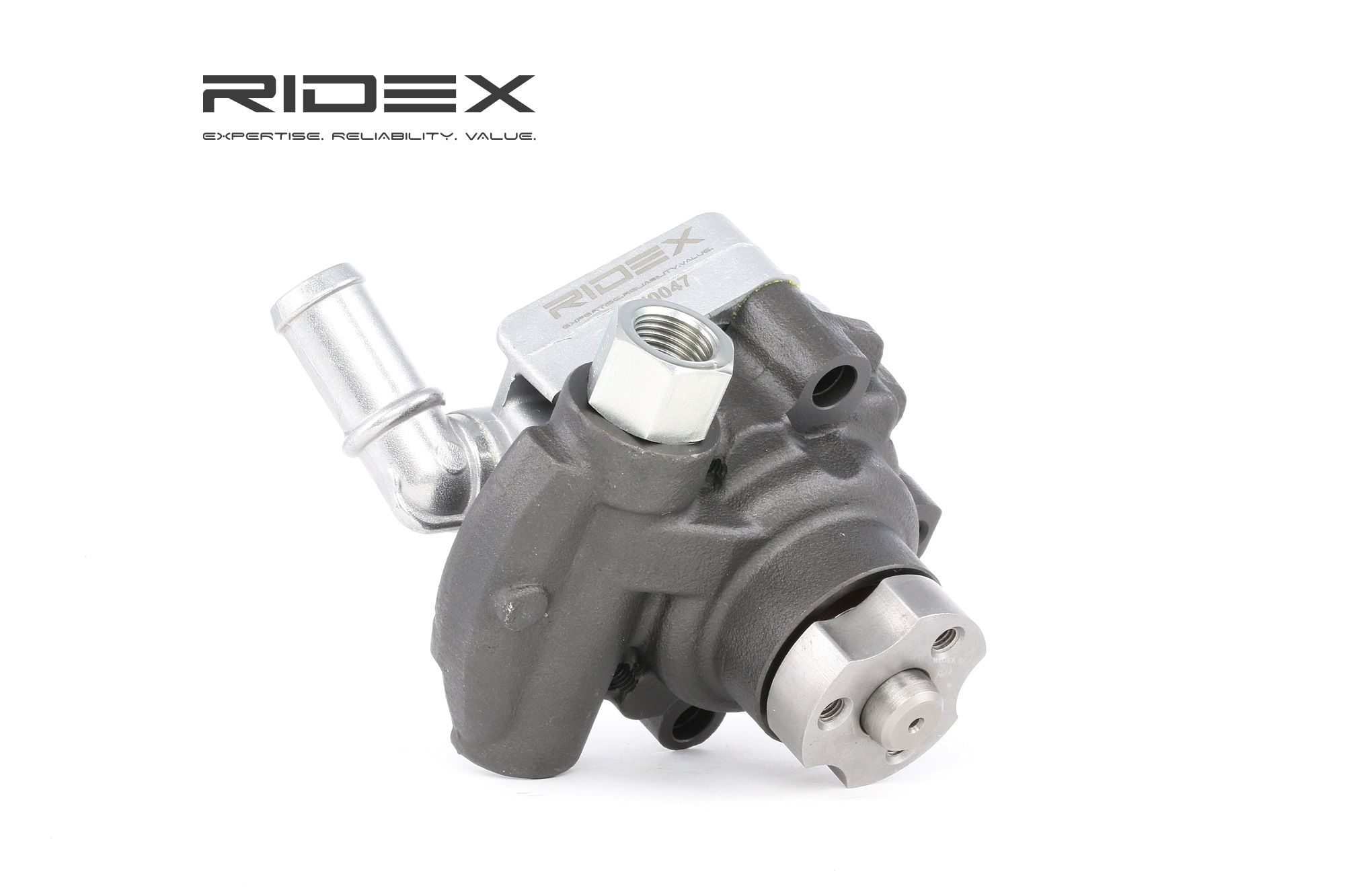 Image of RIDEX Power Steering Pump FORD 12H0047 1117631,1357629,1475652 Steering Pump,EHPS,EHPS Pump,Hydraulic Pump, steering system 1C153A674AB,1C153A674AD