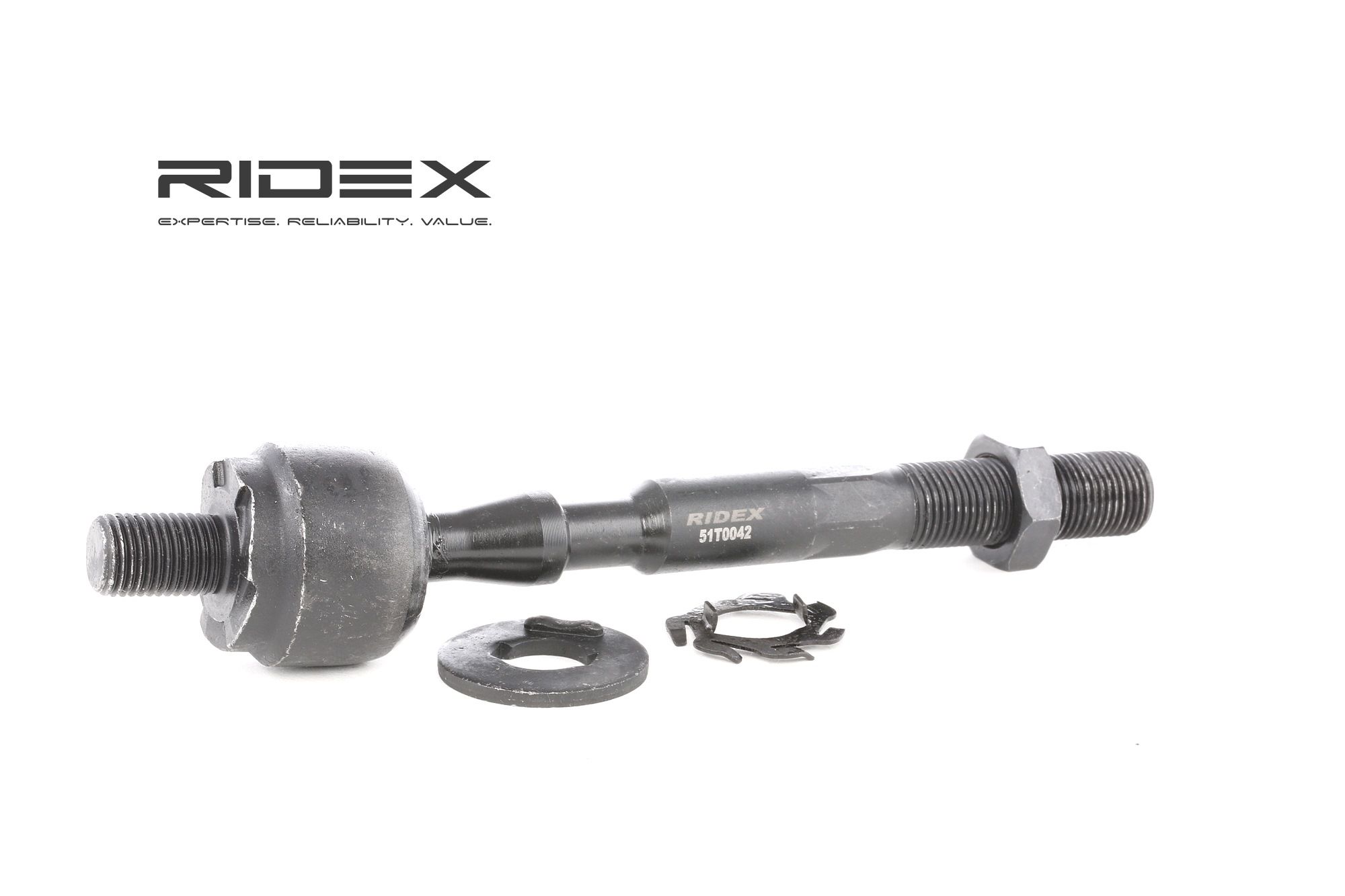 Kúpiť Axiálny čap tiahla riadenia RIDEX 51T0042 - NISSAN Riadenie náhradné diely online