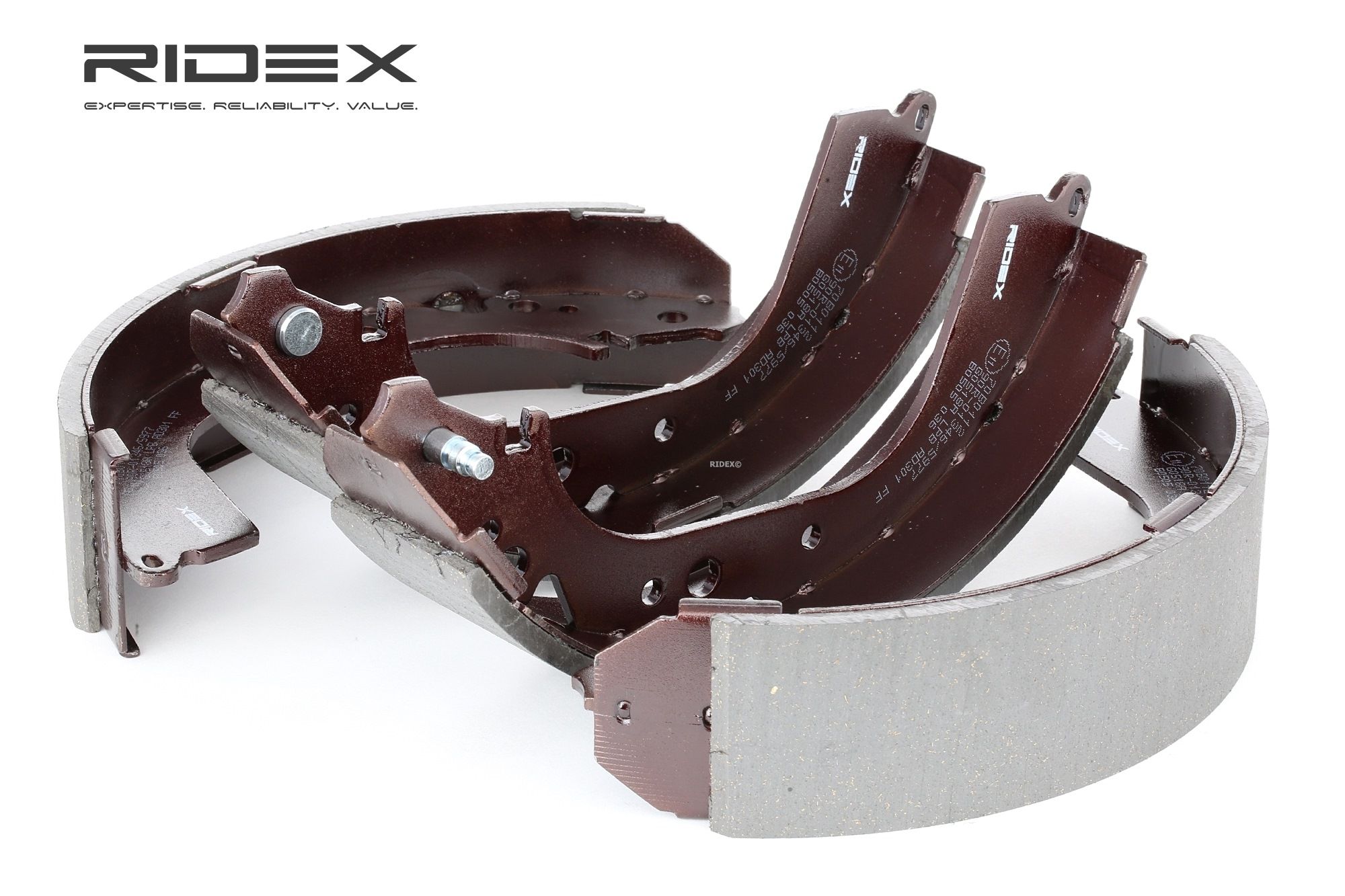 RIDEX: Original Bremsbacken für Trommelbremse 70B0112 (Breite: 60mm)