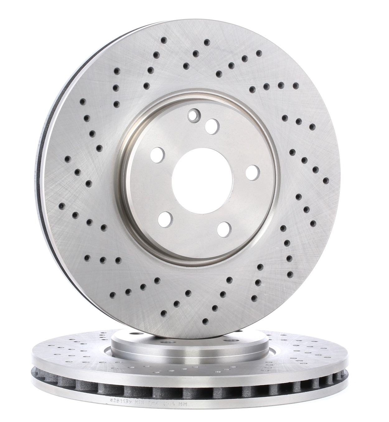 RIDEX 82B1139 Brake disc Front Axle, 330x32mm, 5/6, perforated/vented