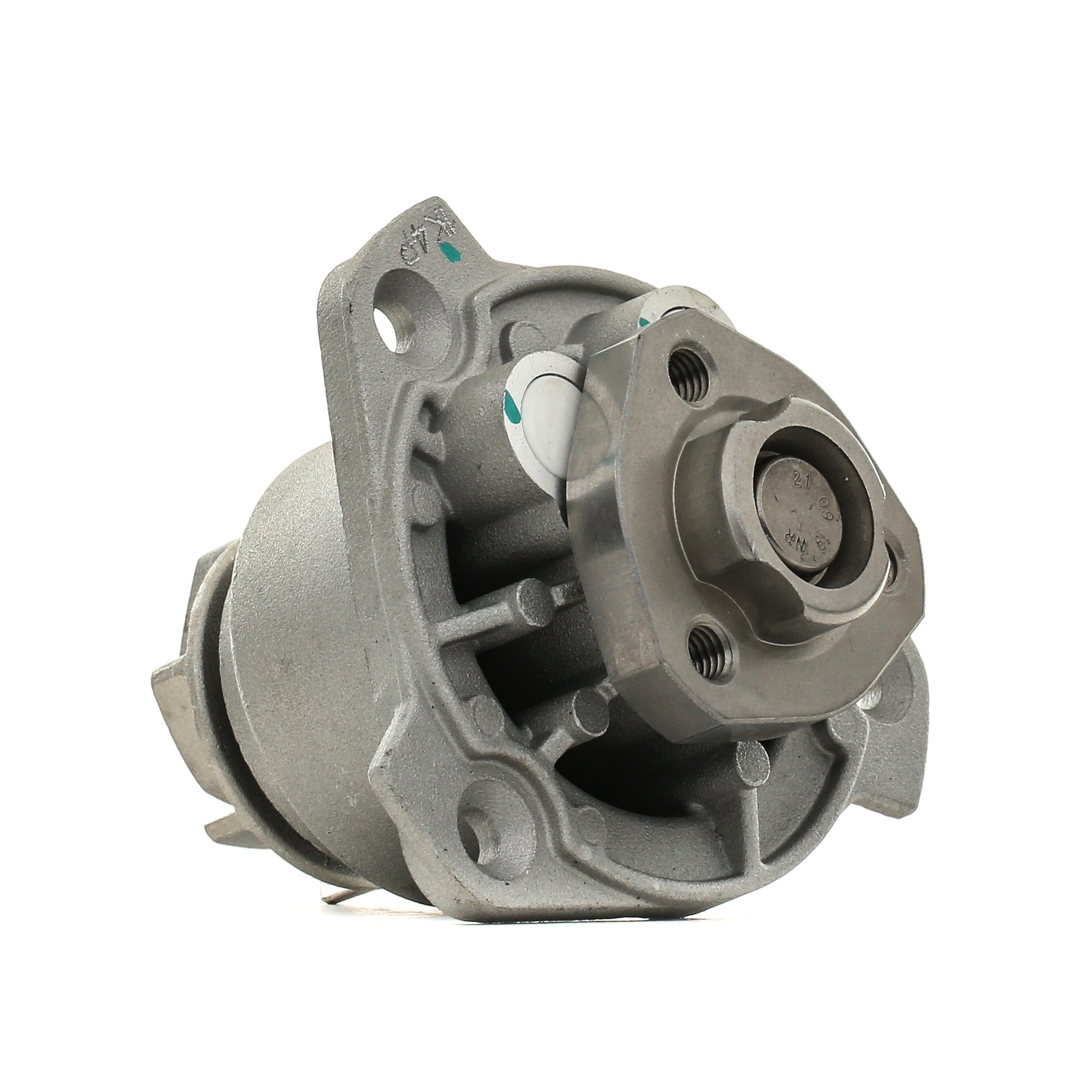 RIDEX Cast Aluminium, without belt pulley, with flange, with seal ring, Mechanical, Metal impeller Water pumps 1260W0212 buy