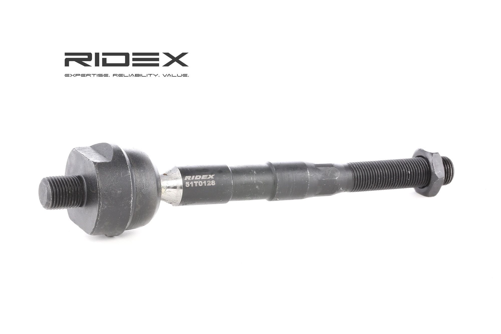 RIDEX Tubo Freno 83B0230 Per Assale Anteriore, Lunghezza 522mm, Con Vite Cava, Compatibile VW/SEAT/SKODA