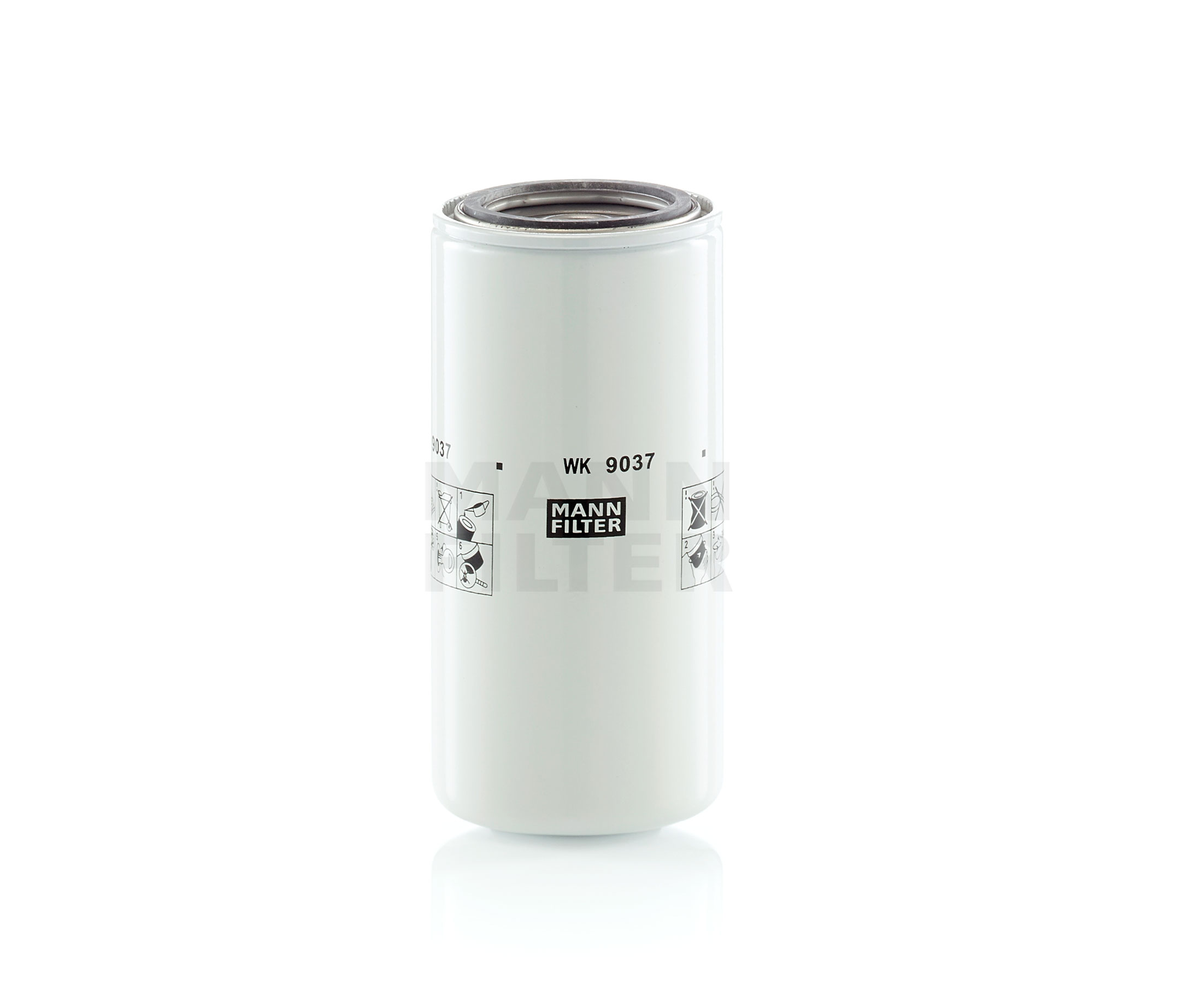 MANN-FILTER med tätning H: 202mm Bränslefilter WK 9037 x köpa