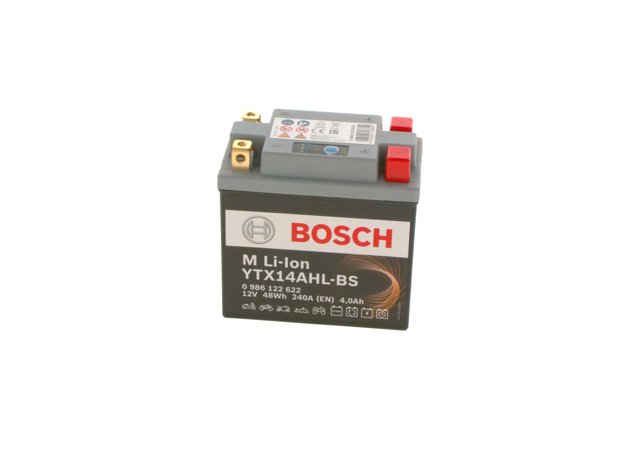 BOSCH 0 986 122 622 Battery 12V 4Ah 240A B00 Li-Ion Battery