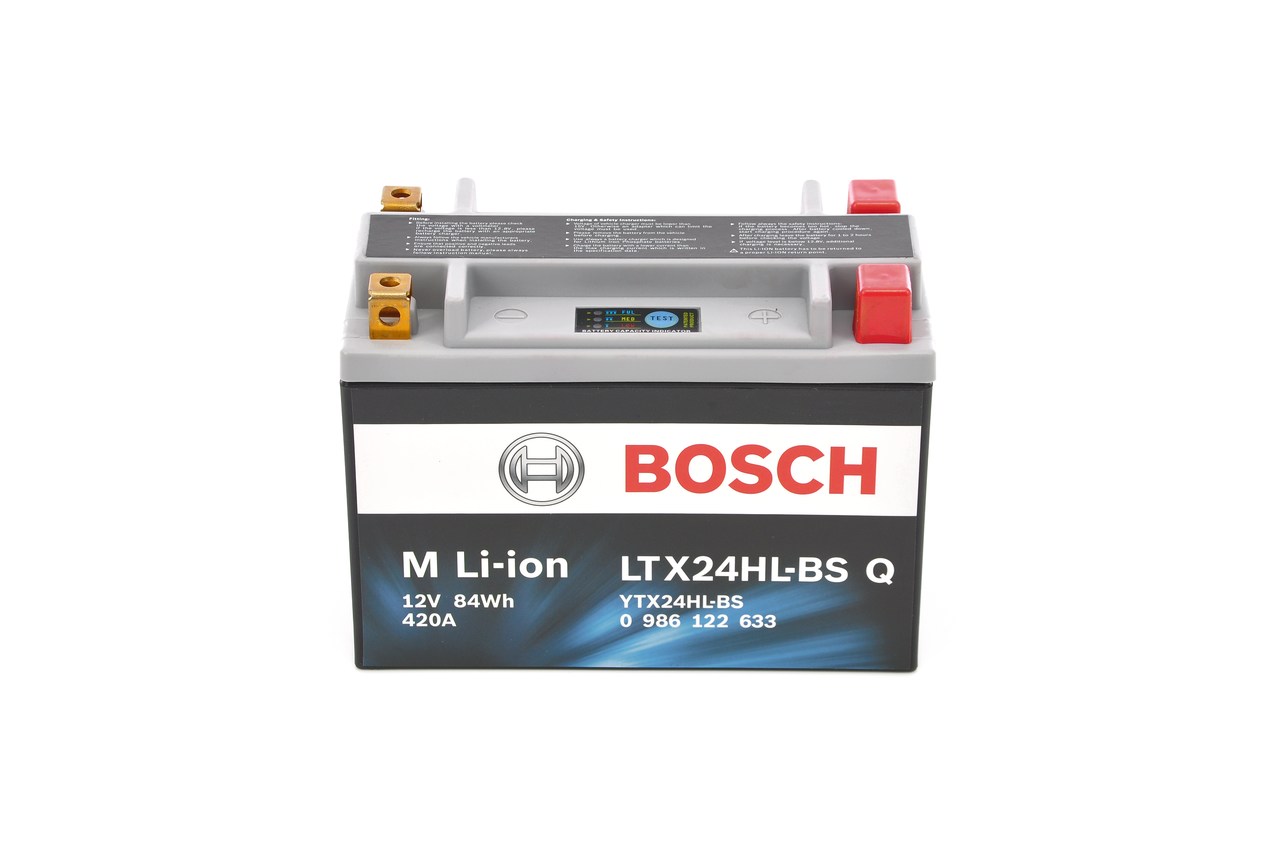 BOSCH 0 986 122 633 Battery 12V 7Ah 420A B00 Li-Ion Battery
