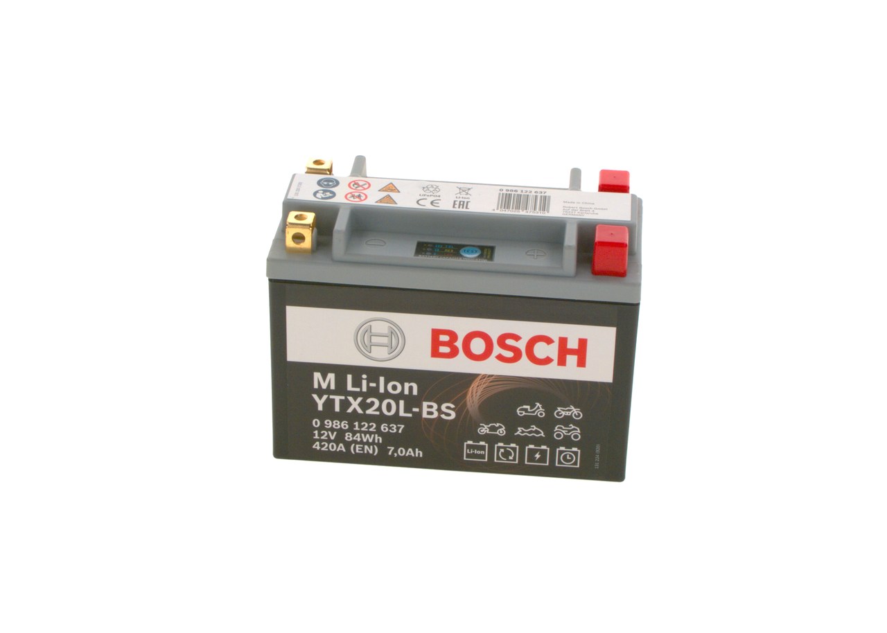 BOSCH 0 986 122 637 HARLEY-DAVIDSON WIDE GLIDE Batterij Accu motor prijs