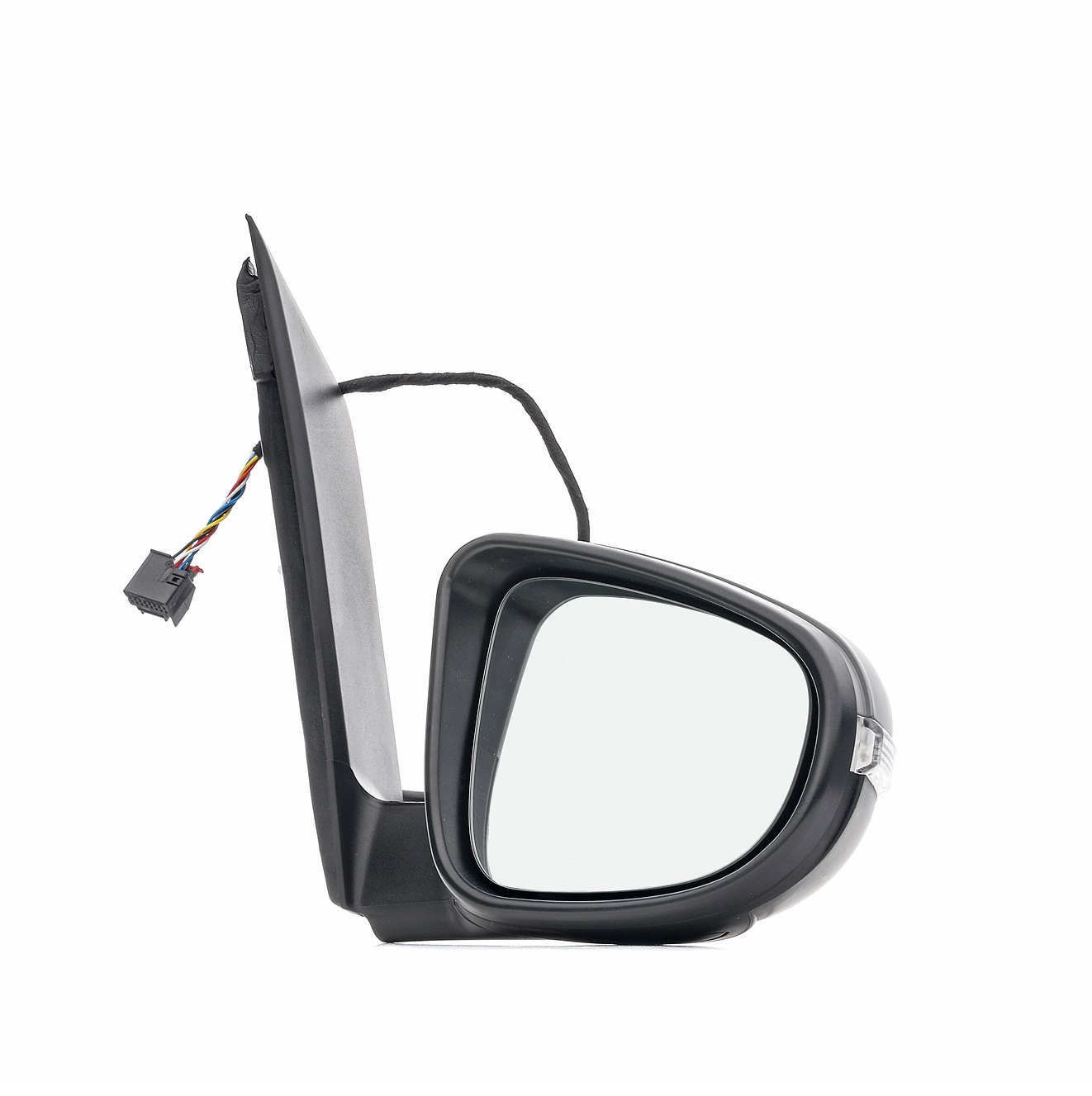 STARK SKOM-1040204 Wing mirror Right, primed, Convex, Heatable, for electric mirror adjustment, Complete Mirror