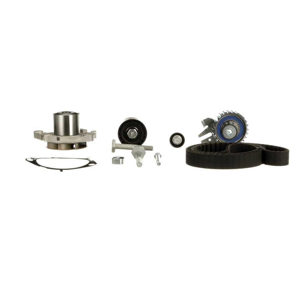 GATES KP15663XS Water pump and timing belt kit with water pump, G-Force Redline™ CVT Belt