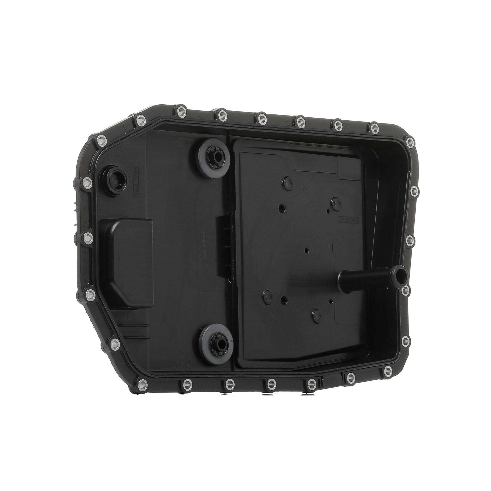 RIDEX 3105O0003 Automatic transmission oil pan with oil drain plug, with gasket/seal, with filter