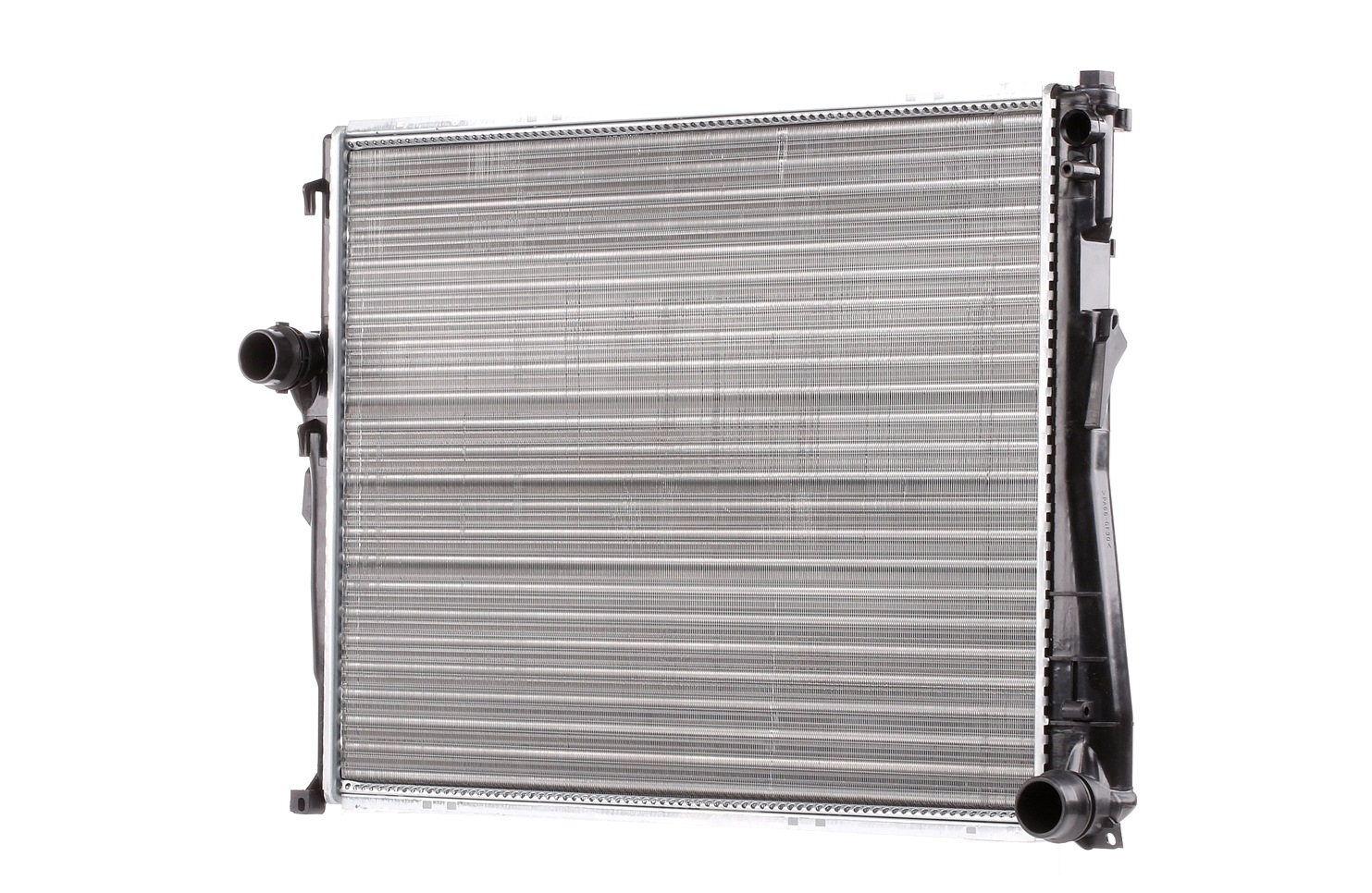 RIDEX 470R0006 Engine radiator Aluminium, 580 x 445 x 24 mm, with accessories, without sensor, Manual-/optional automatic transmission, Brazed cooling fins
