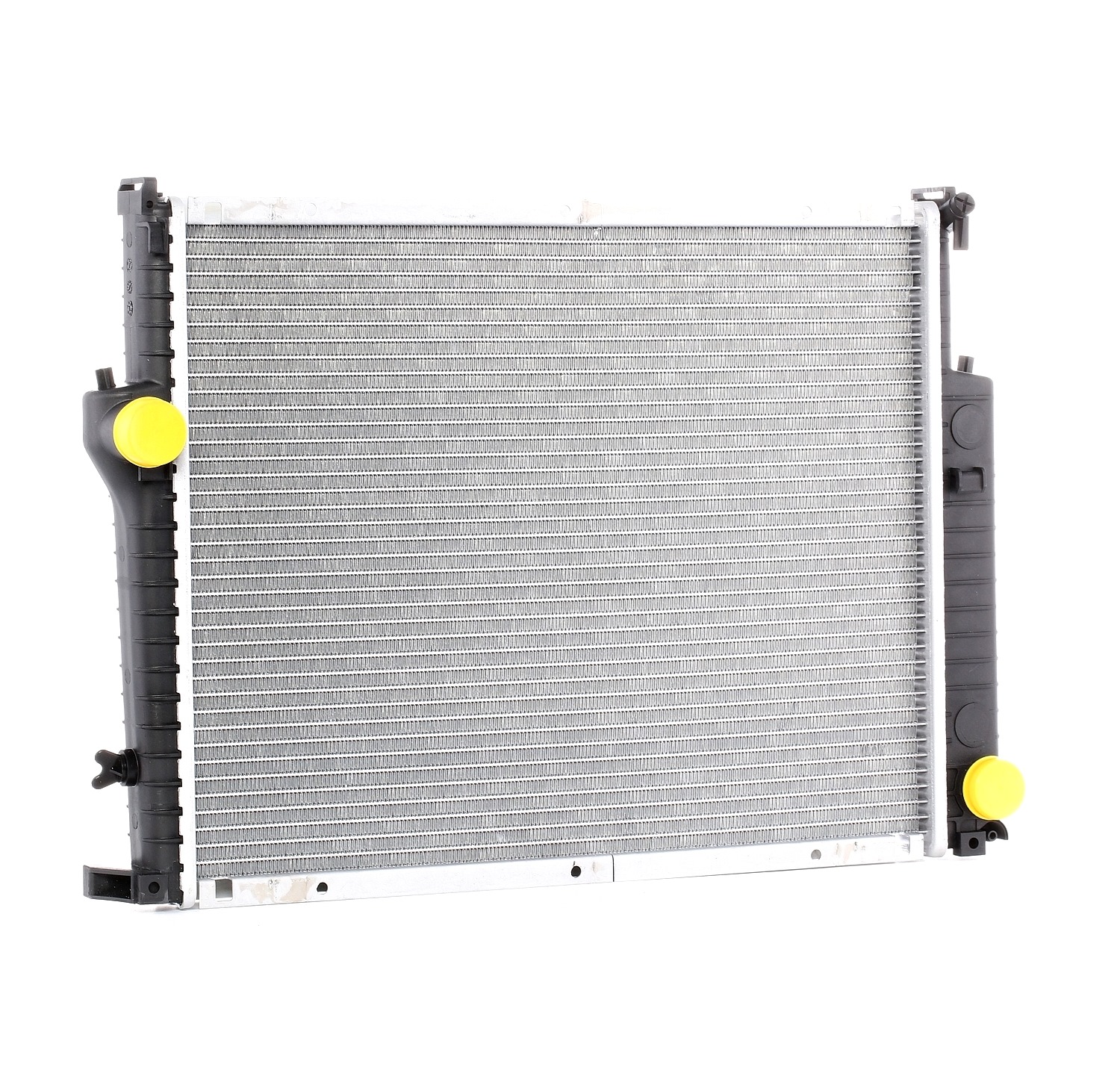 RIDEX 470R0207 Engine radiator Aluminium, Plastic, for vehicles with/without air conditioning, for vehicles without air conditioning, Manual Transmission