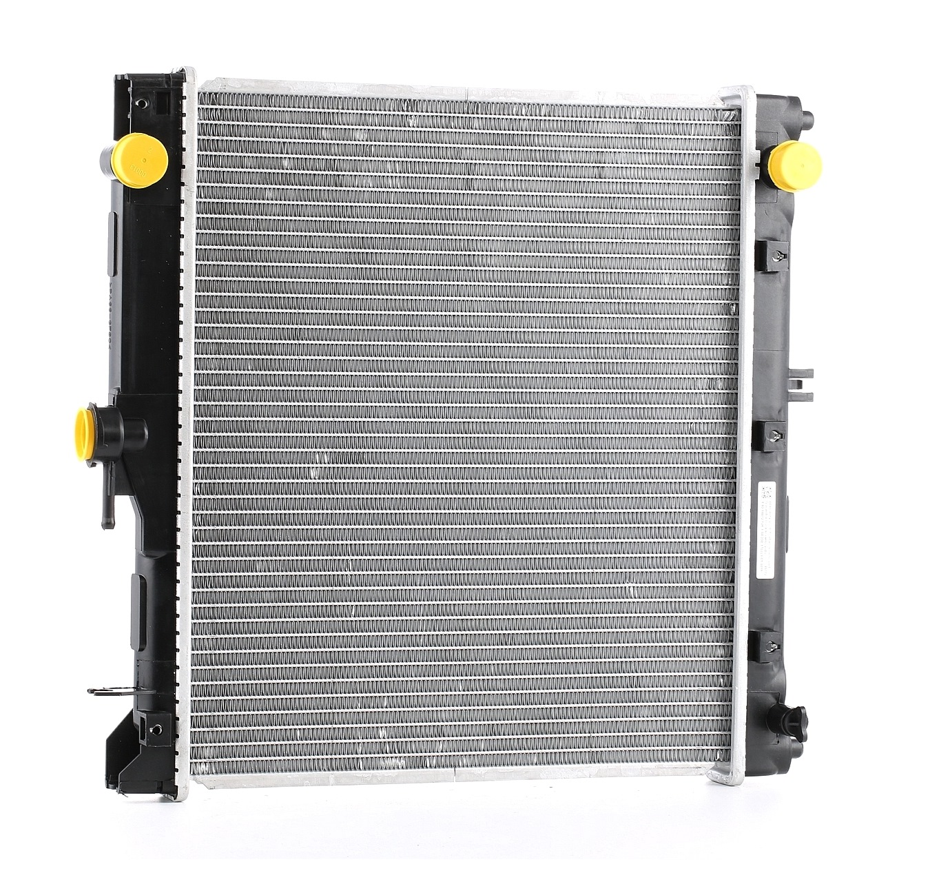 RIDEX 470R0033 Engine radiator Aluminium, 375 x 438 x 26 mm, without frame, Brazed cooling fins