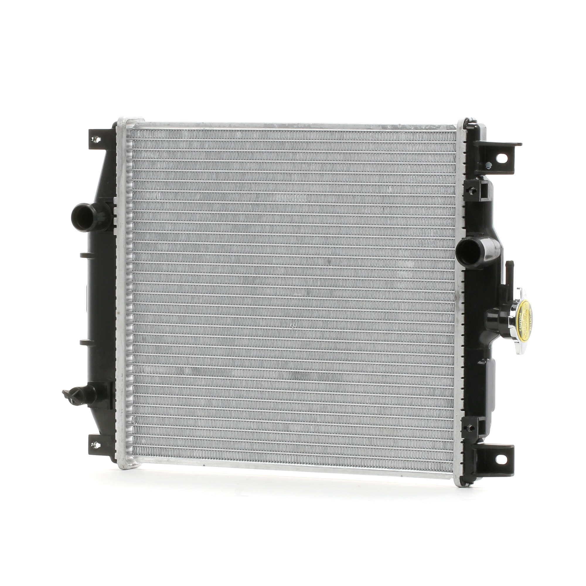 RIDEX 470R0187 Engine radiator Aluminium, Plastic, for vehicles with/without air conditioning, Manual Transmission