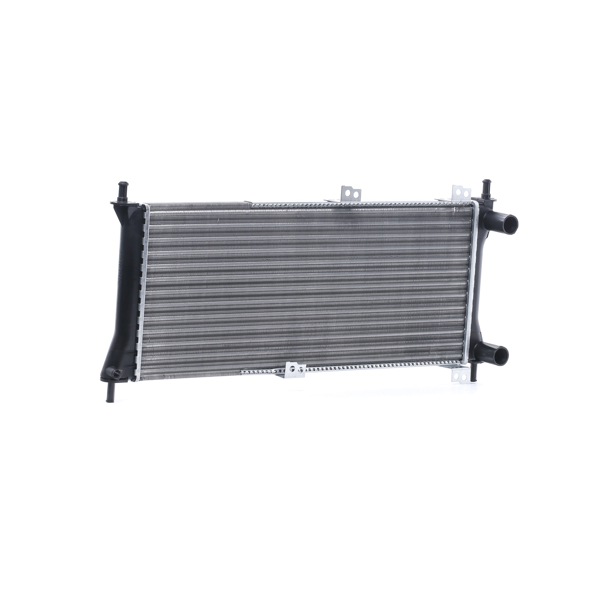 RIDEX 470R0317 Engine radiator Aluminium, Plastic, for vehicles without air conditioning, Manual Transmission