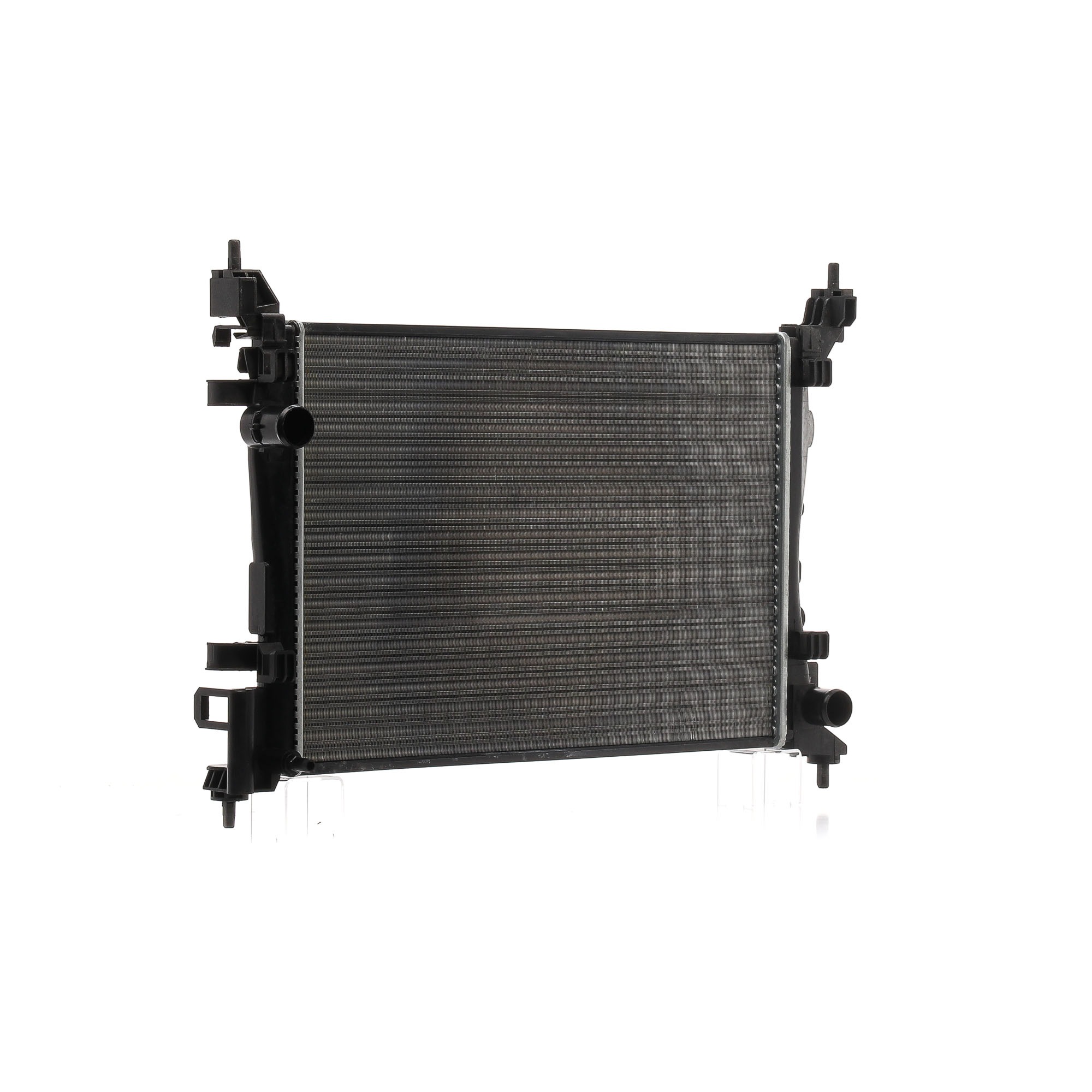 RIDEX 470R0290 Engine radiator Aluminium, Plastic, for vehicles with/without air conditioning, 540 x 378 x 23 mm, Manual Transmission
