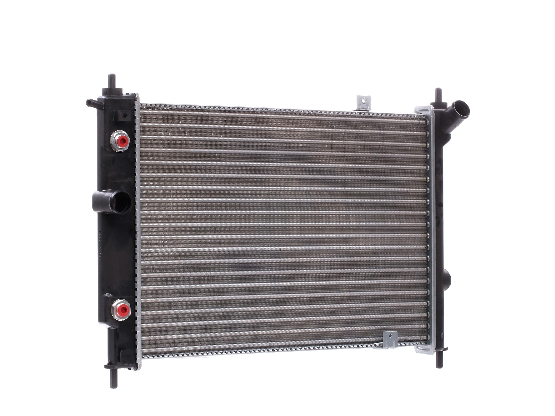 RIDEX 470R0285 Engine radiator Aluminium, 535 x 368 x 23 mm, Mechanically jointed cooling fins