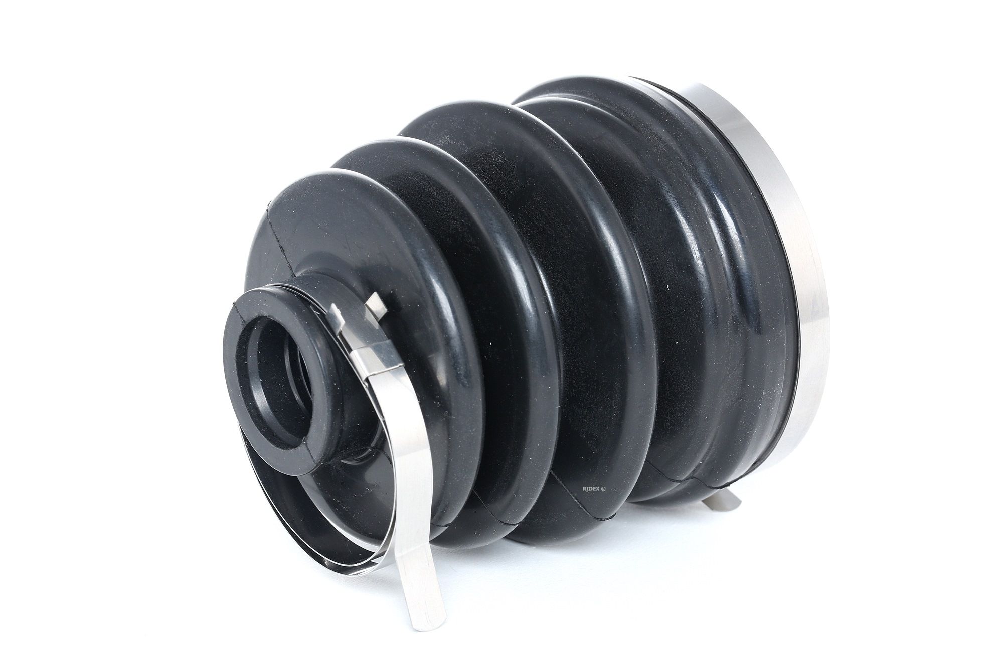 RIDEX 193B0072 Achsmanschette radseitig, Vorderachse, 86mm, Gummi